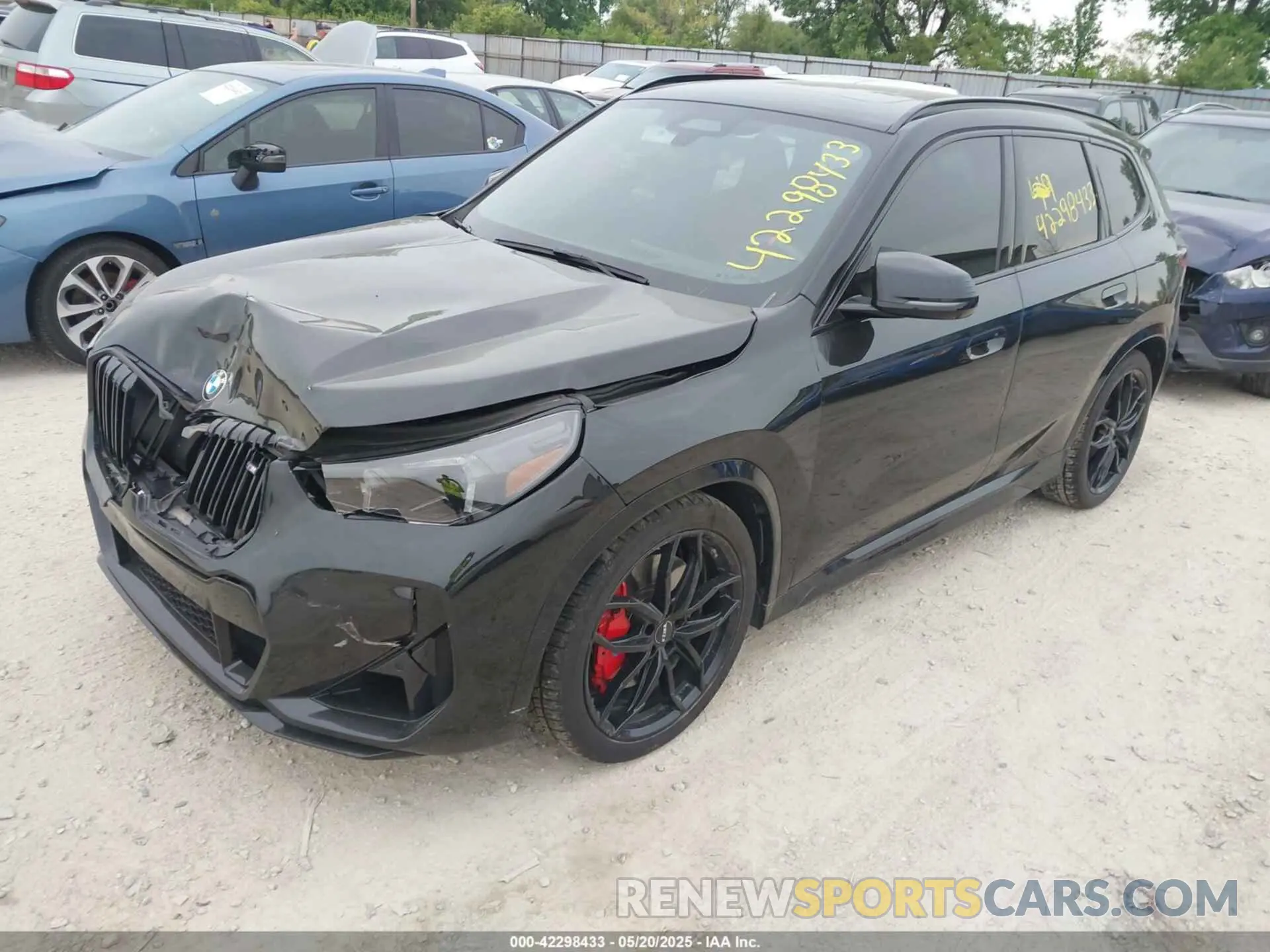 2 Photograph of a damaged car WBX13EF07R5Y41090 BMW X1 2024