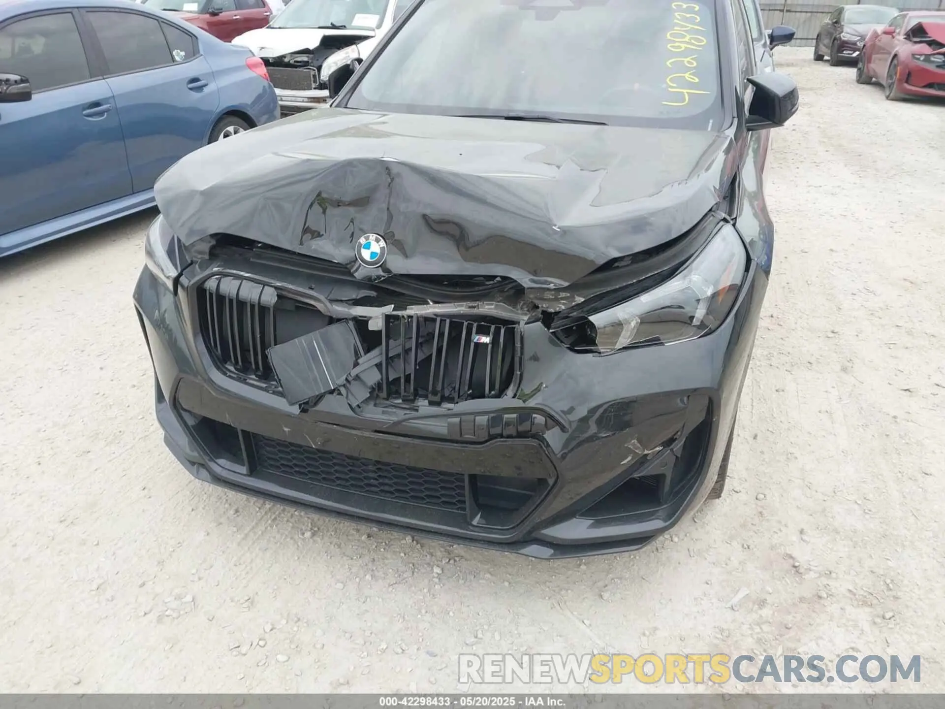 6 Photograph of a damaged car WBX13EF07R5Y41090 BMW X1 2024