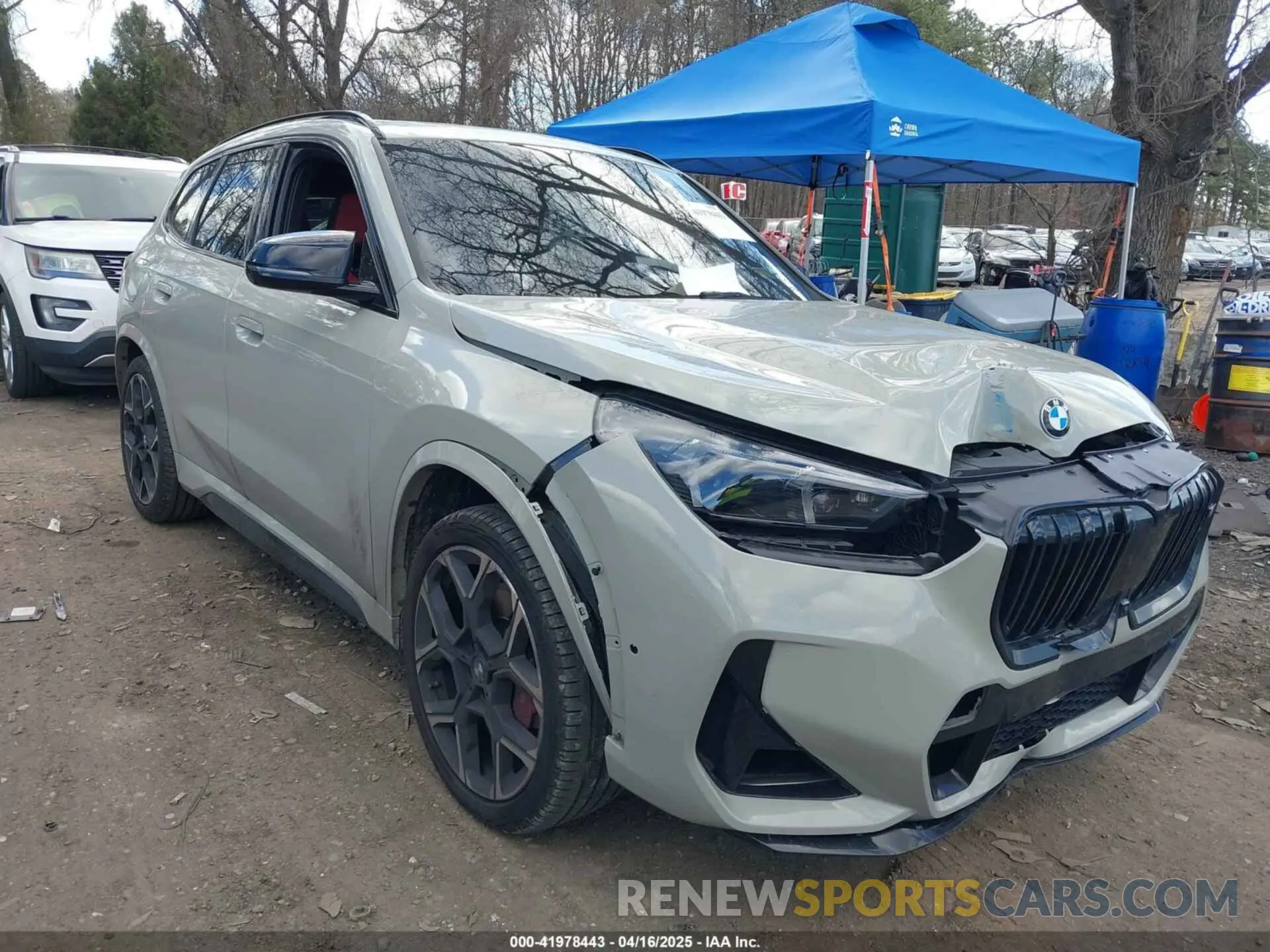 1 Photograph of a damaged car WBX13EF0XR5Y53377 BMW X1 2024