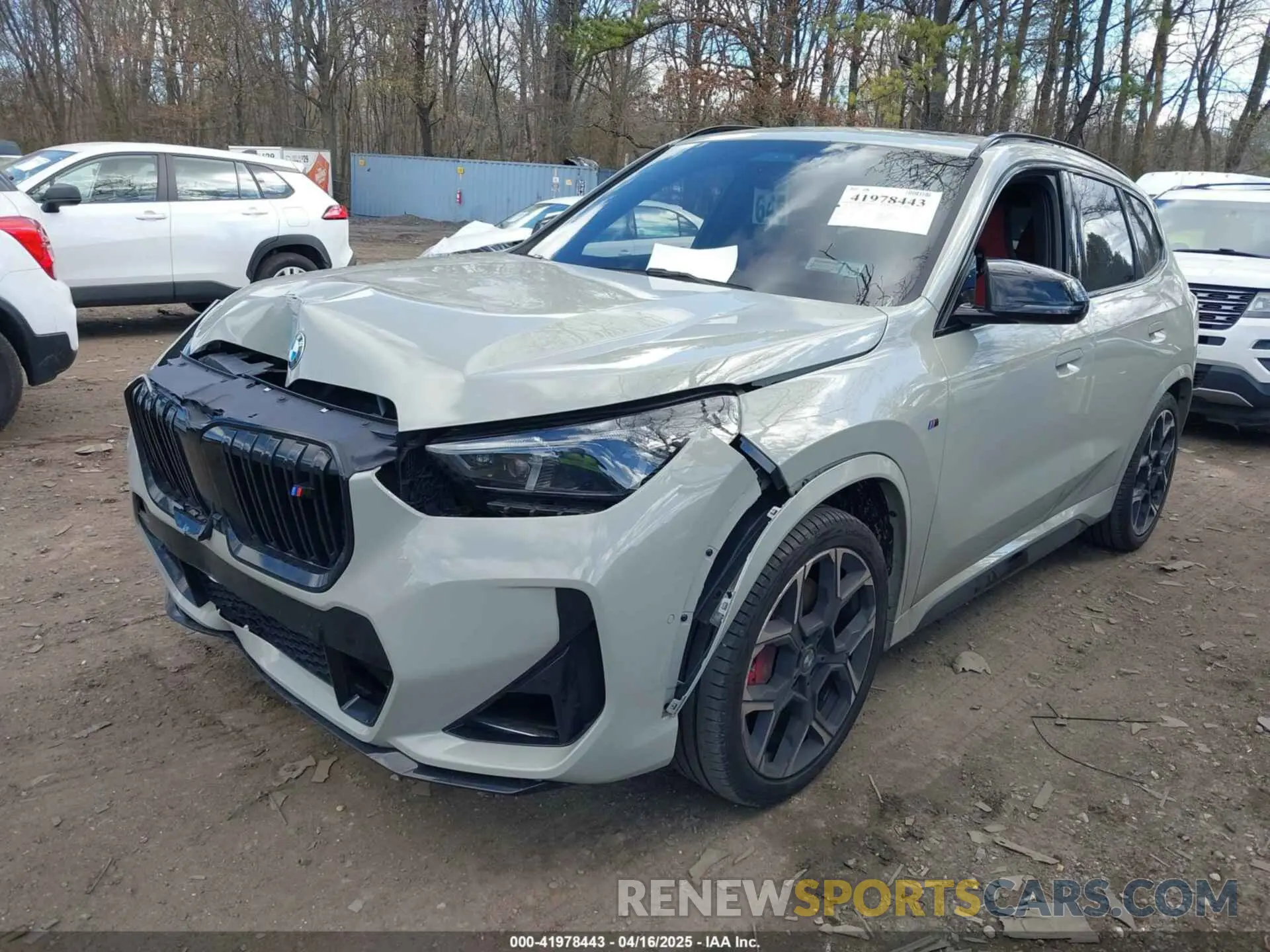 2 Photograph of a damaged car WBX13EF0XR5Y53377 BMW X1 2024
