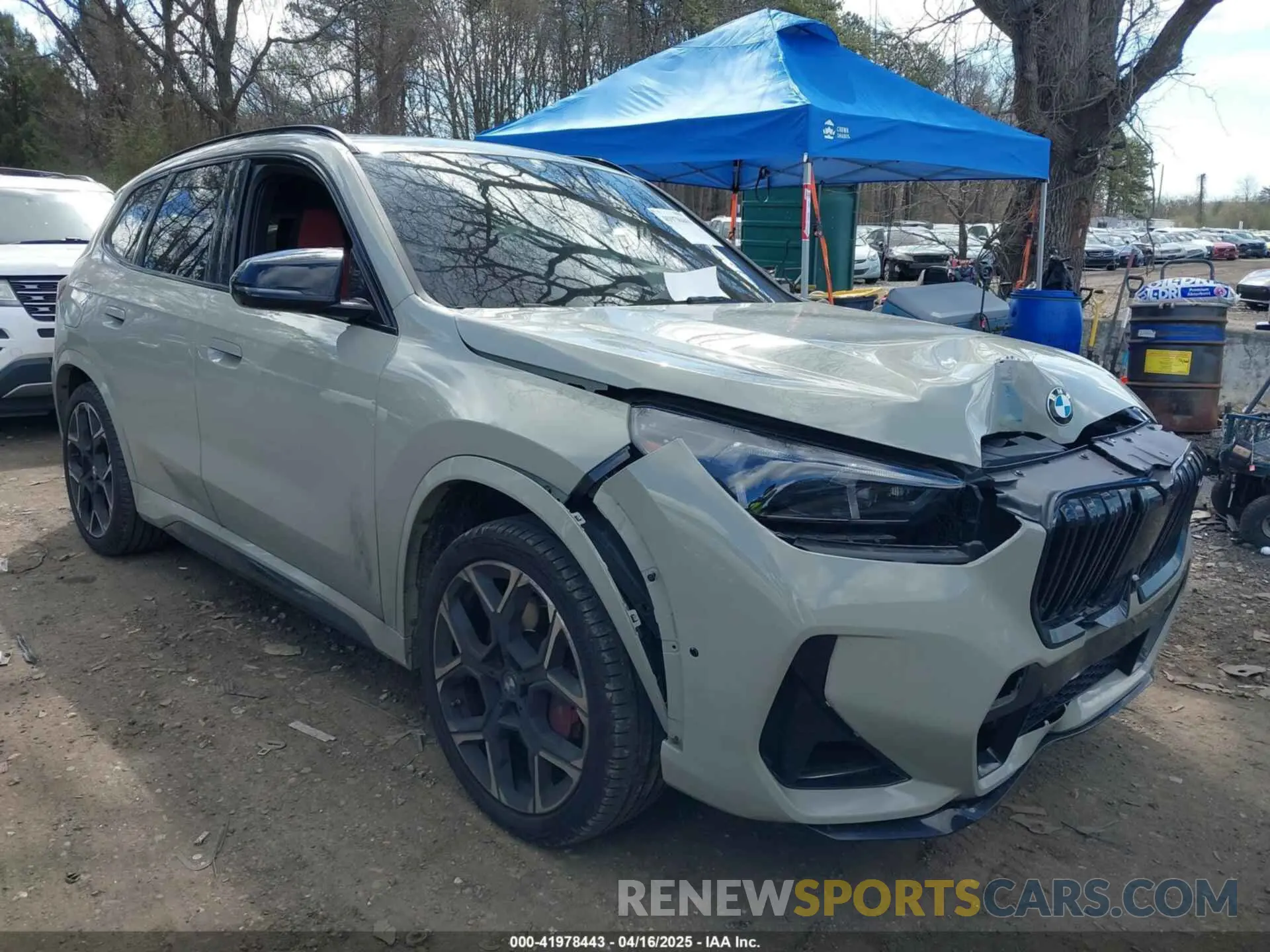 6 Photograph of a damaged car WBX13EF0XR5Y53377 BMW X1 2024