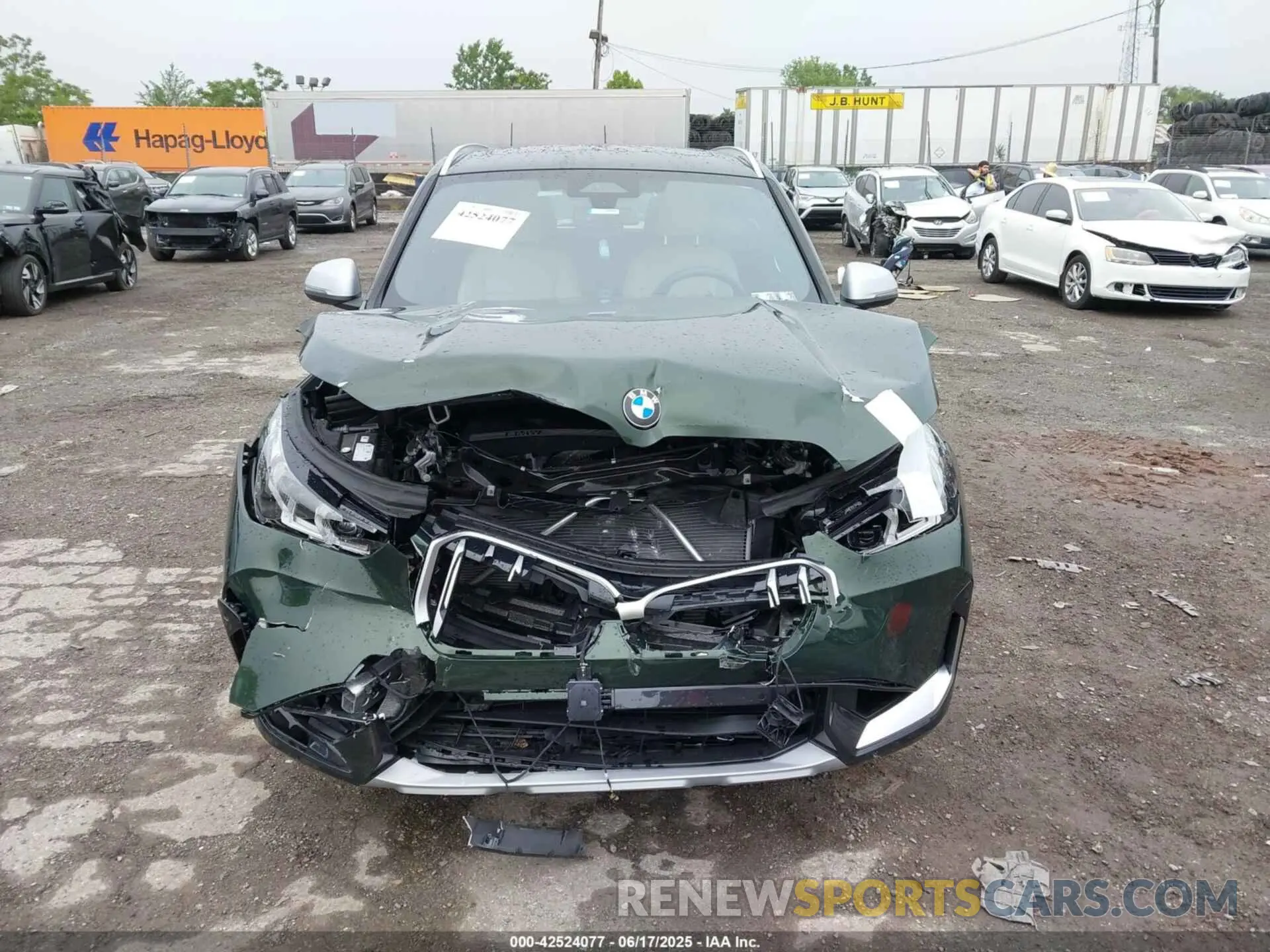12 Photograph of a damaged car WBX73EF00R5Y41037 BMW X1 2024