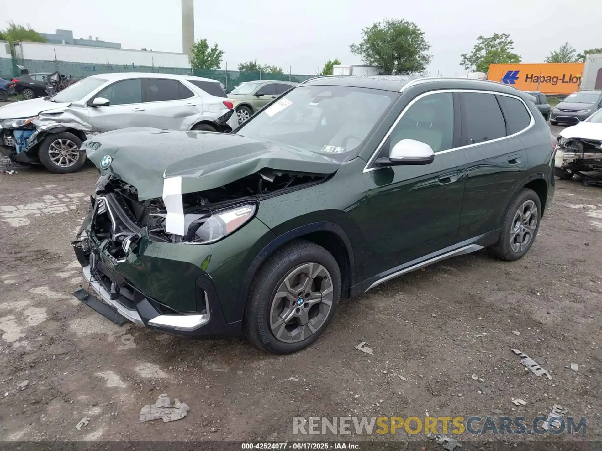 2 Photograph of a damaged car WBX73EF00R5Y41037 BMW X1 2024