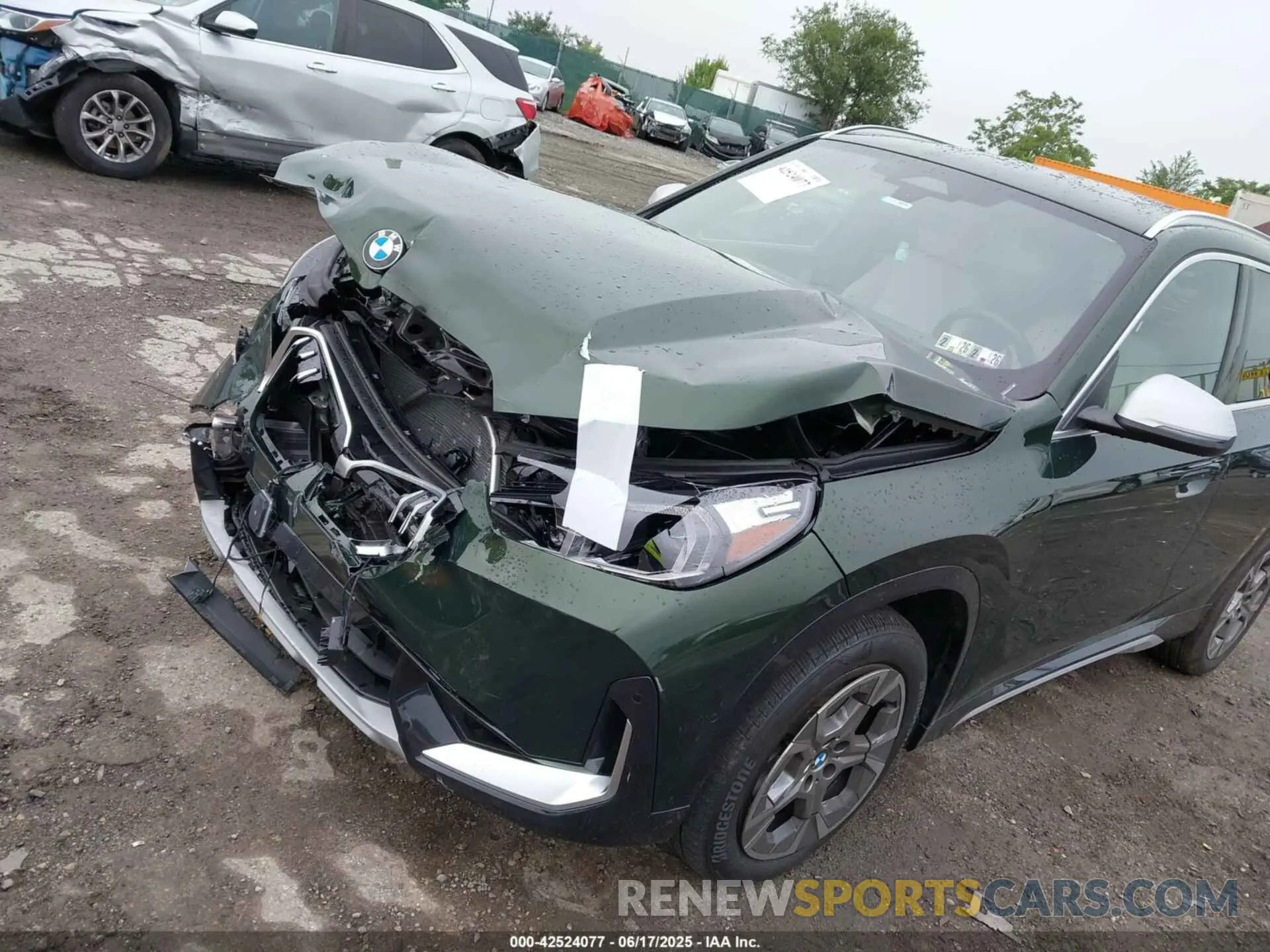 6 Photograph of a damaged car WBX73EF00R5Y41037 BMW X1 2024