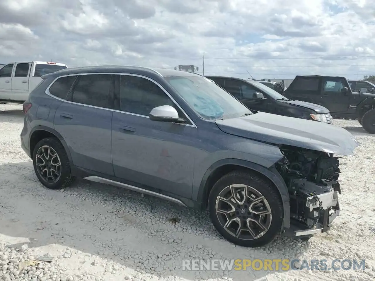 4 Photograph of a damaged car WBX73EF01R5Y32802 BMW X1 2024
