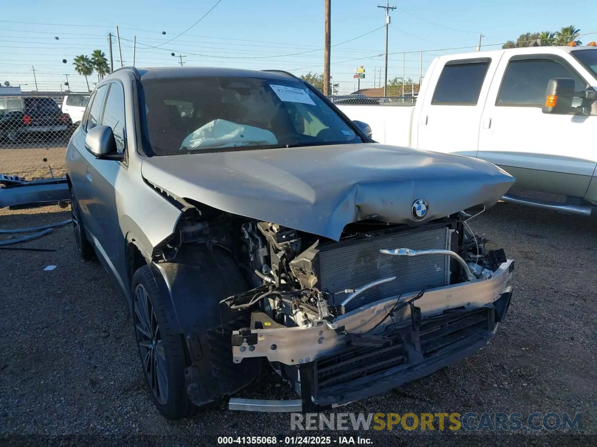 1 Photograph of a damaged car WBX73EF01R5Y96984 BMW X1 2024