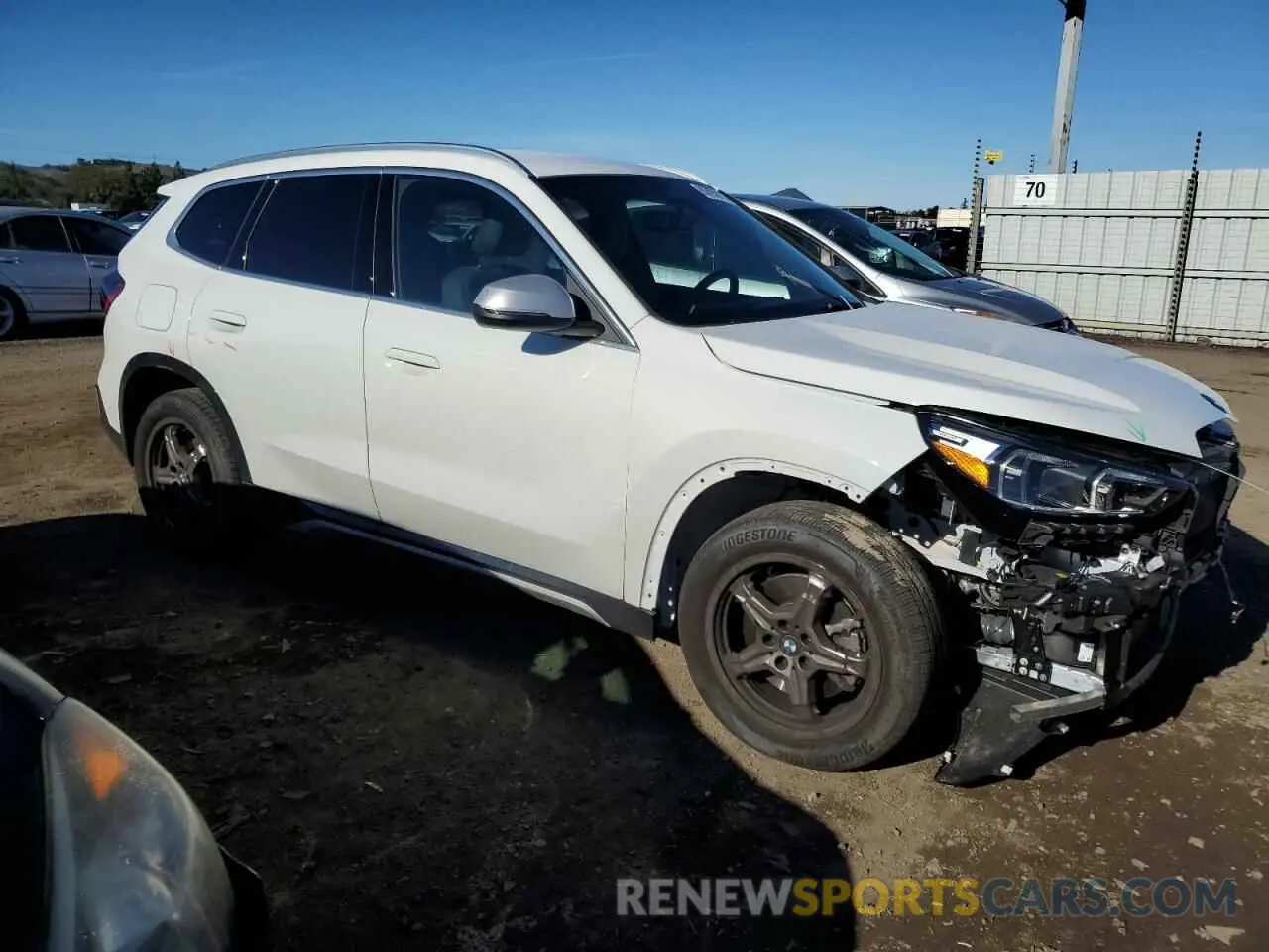 4 Photograph of a damaged car WBX73EF02R5Y51102 BMW X1 2024