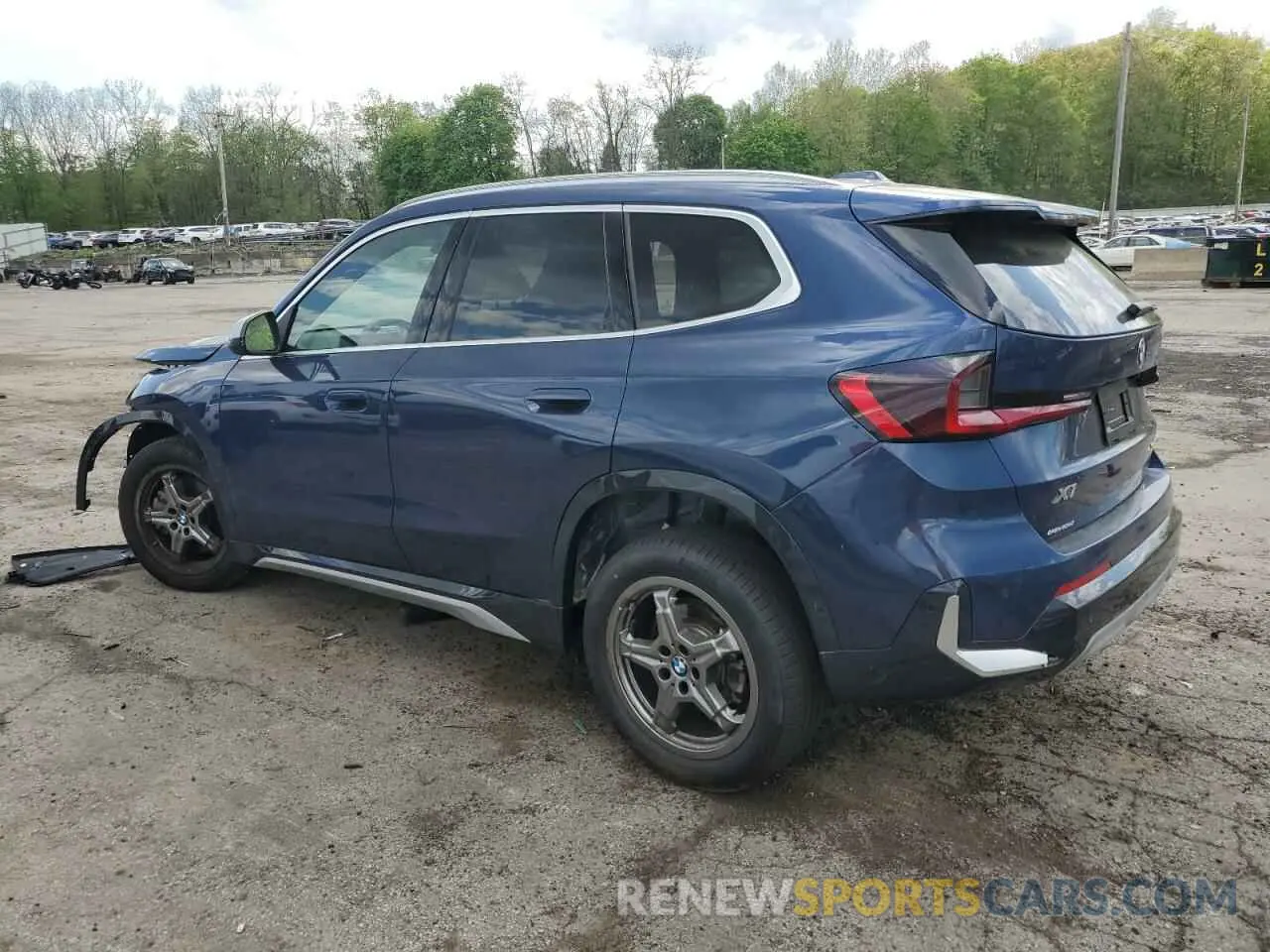 2 Photograph of a damaged car WBX73EF02R5Z09970 BMW X1 2024