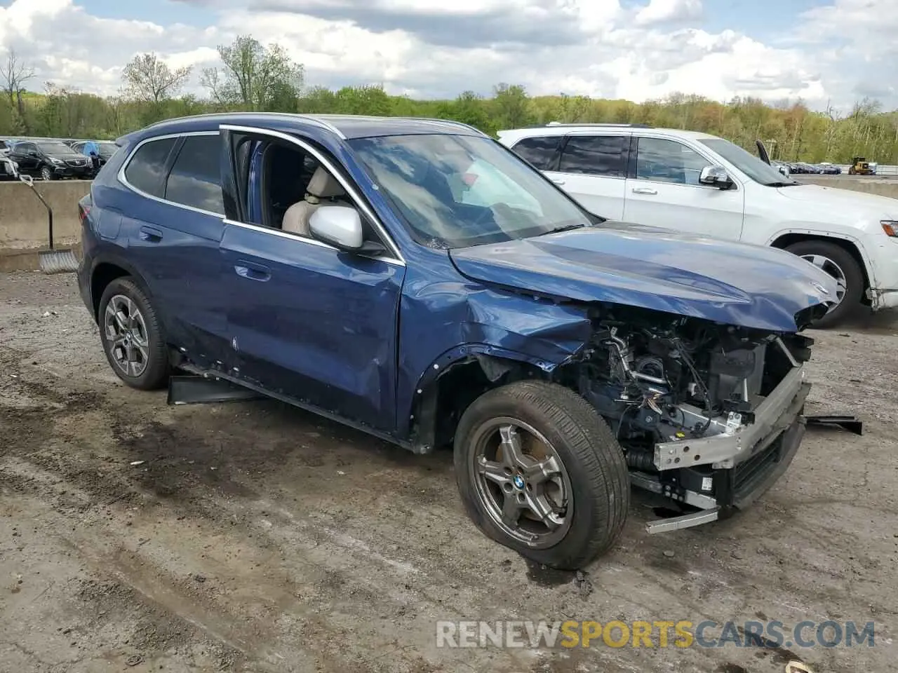 4 Photograph of a damaged car WBX73EF02R5Z09970 BMW X1 2024