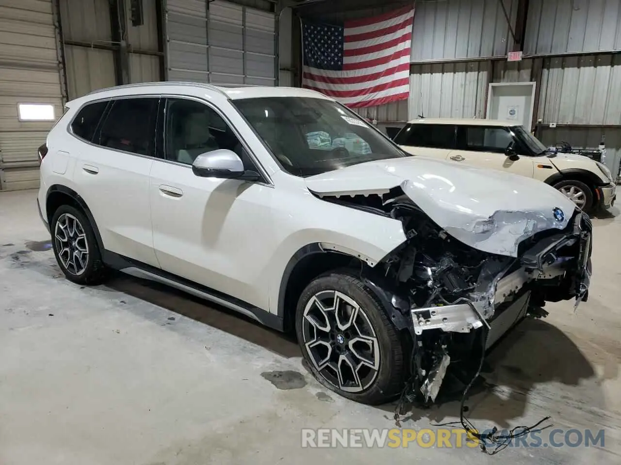 4 Photograph of a damaged car WBX73EF03R5Y50167 BMW X1 2024