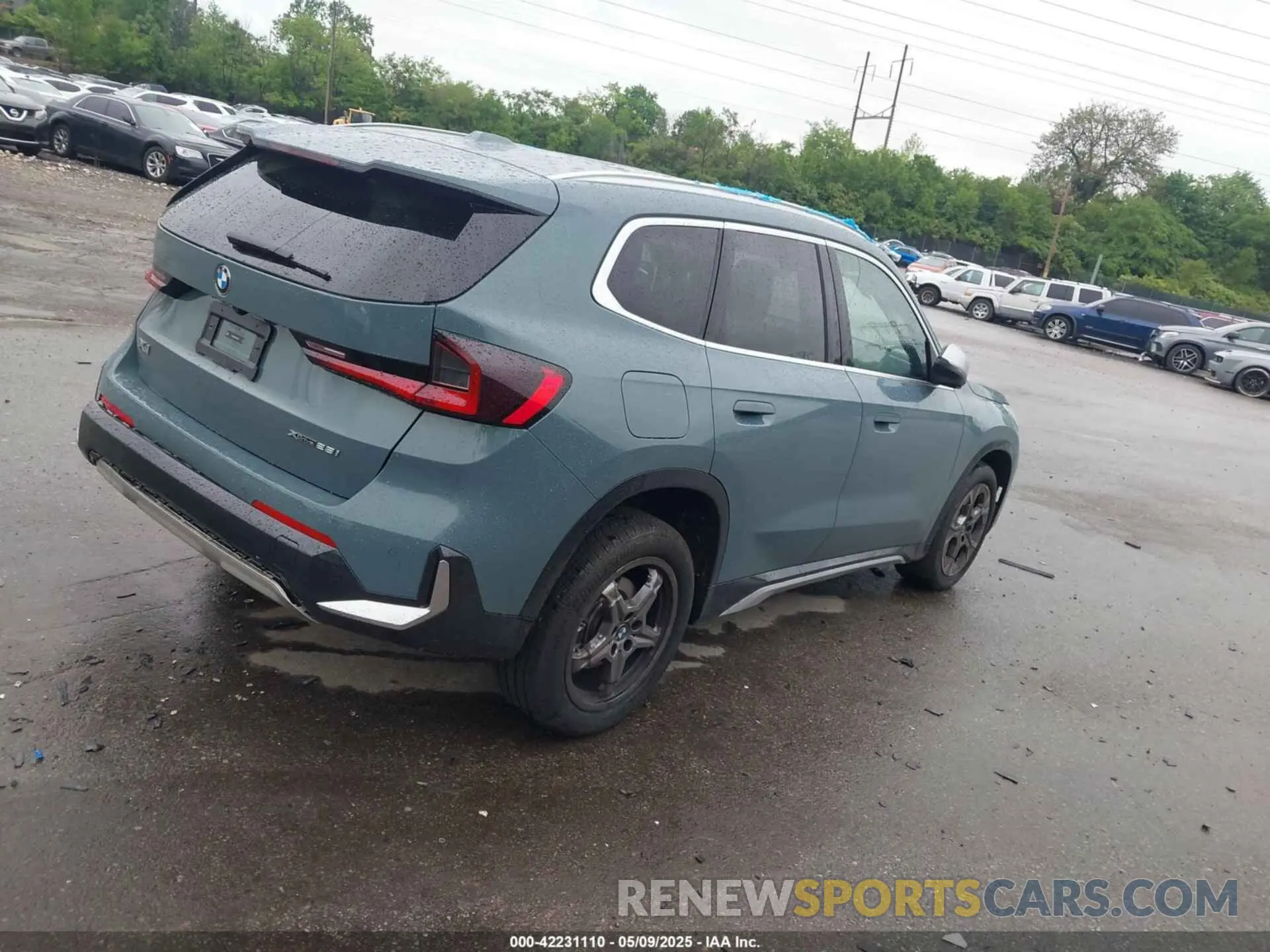 4 Photograph of a damaged car WBX73EF03R5Y60469 BMW X1 2024