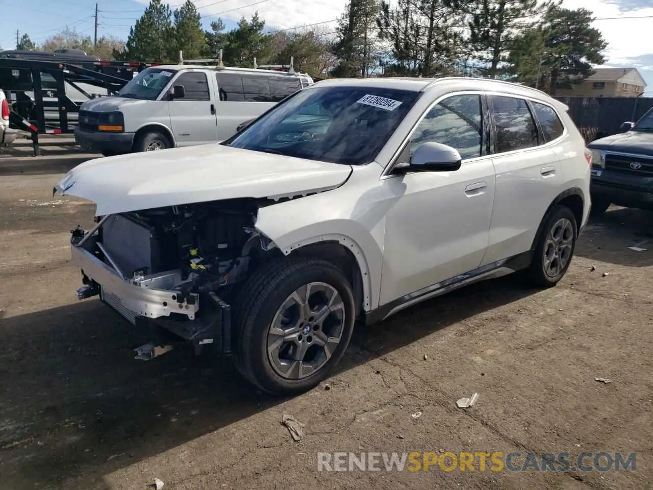 1 Photograph of a damaged car WBX73EF04R5Y68774 BMW X1 2024