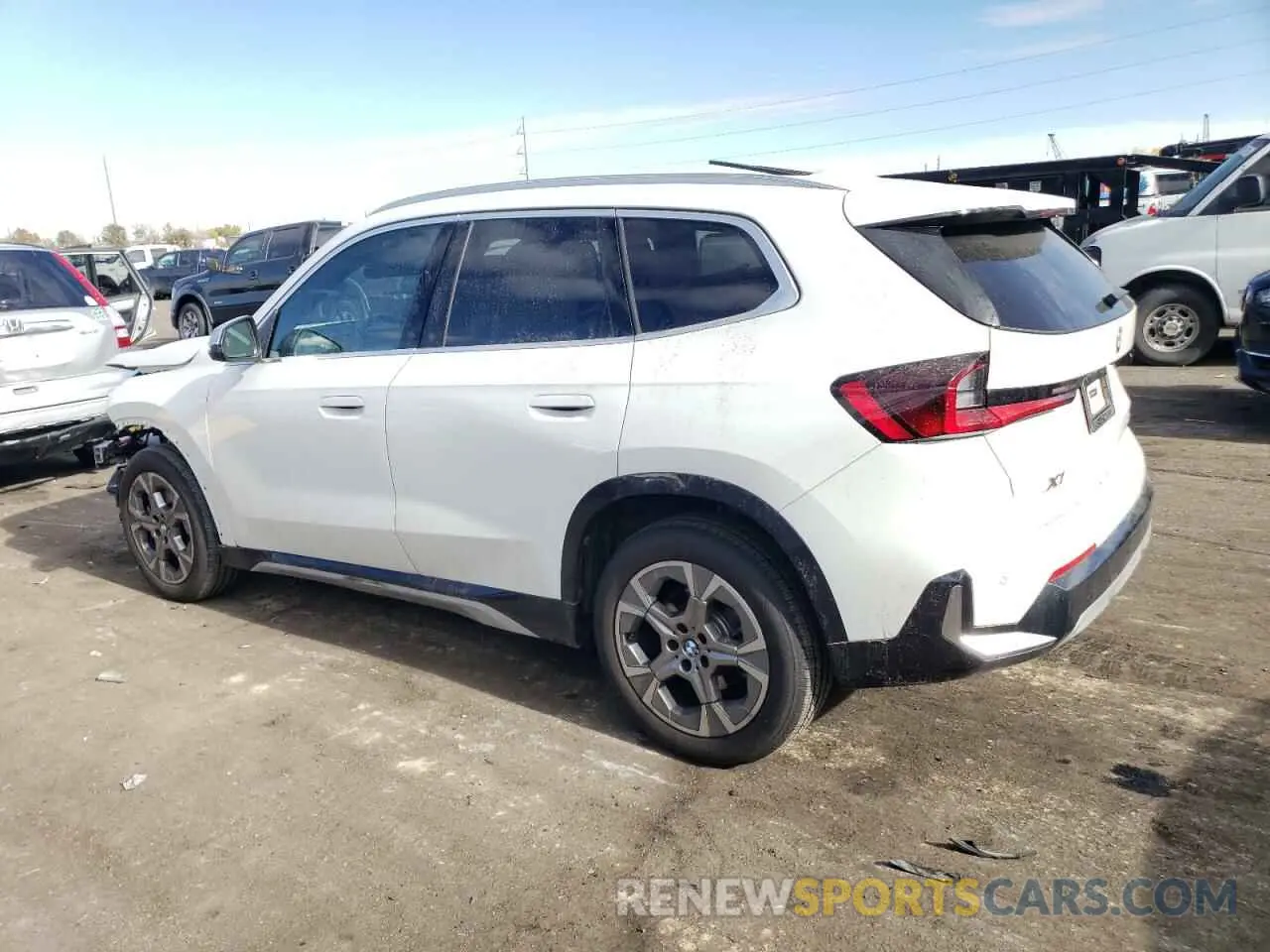 2 Photograph of a damaged car WBX73EF04R5Y68774 BMW X1 2024