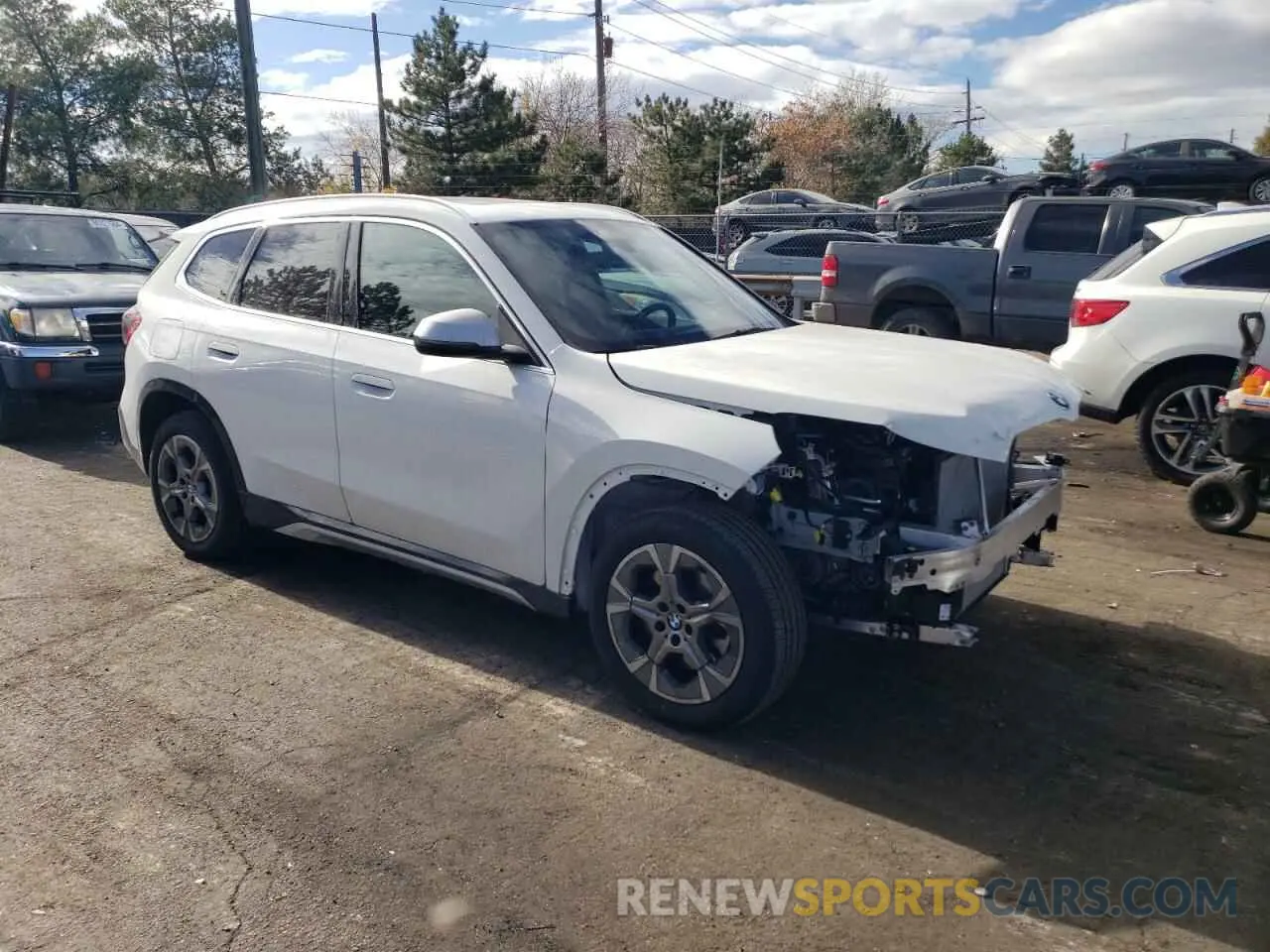 4 Photograph of a damaged car WBX73EF04R5Y68774 BMW X1 2024