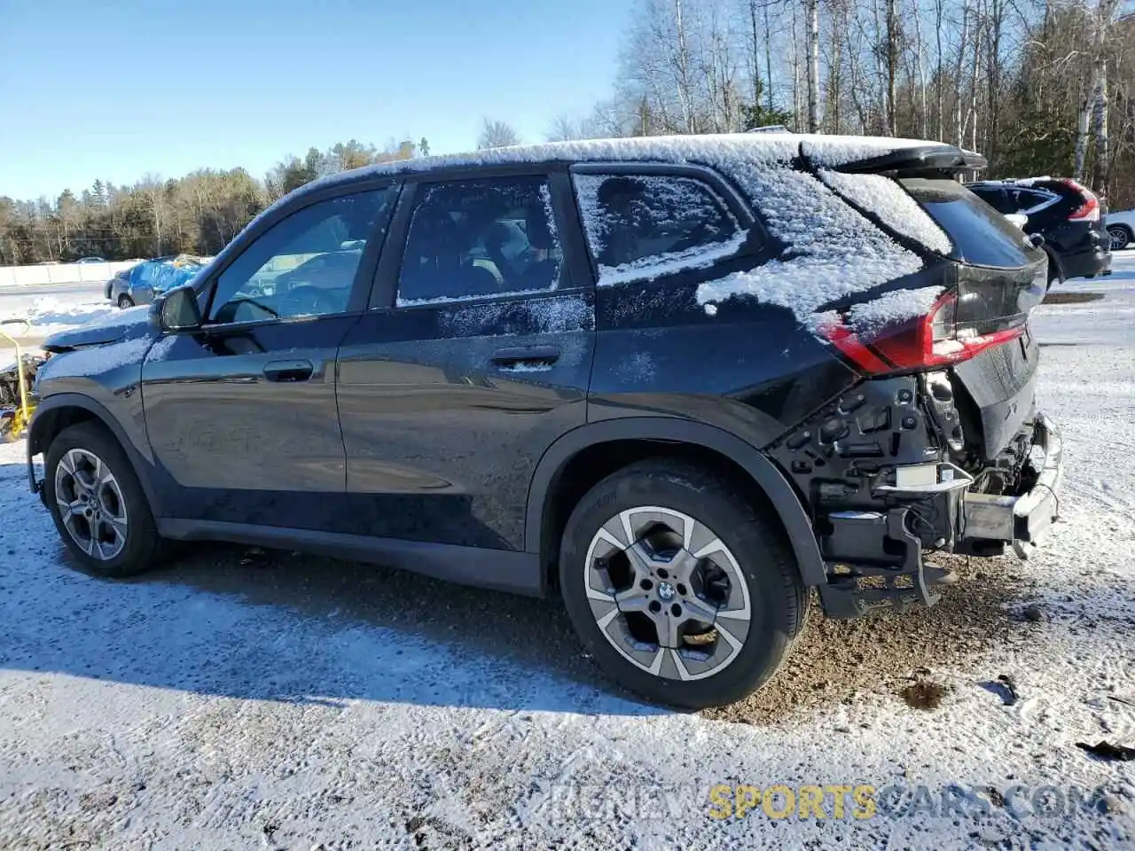 2 Photograph of a damaged car WBX73EF04R5Z72925 BMW X1 2024