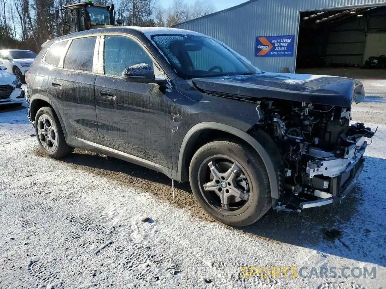 4 Photograph of a damaged car WBX73EF04R5Z72925 BMW X1 2024