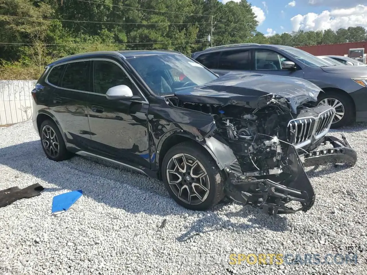 4 Photograph of a damaged car WBX73EF05R5Y43513 BMW X1 2024