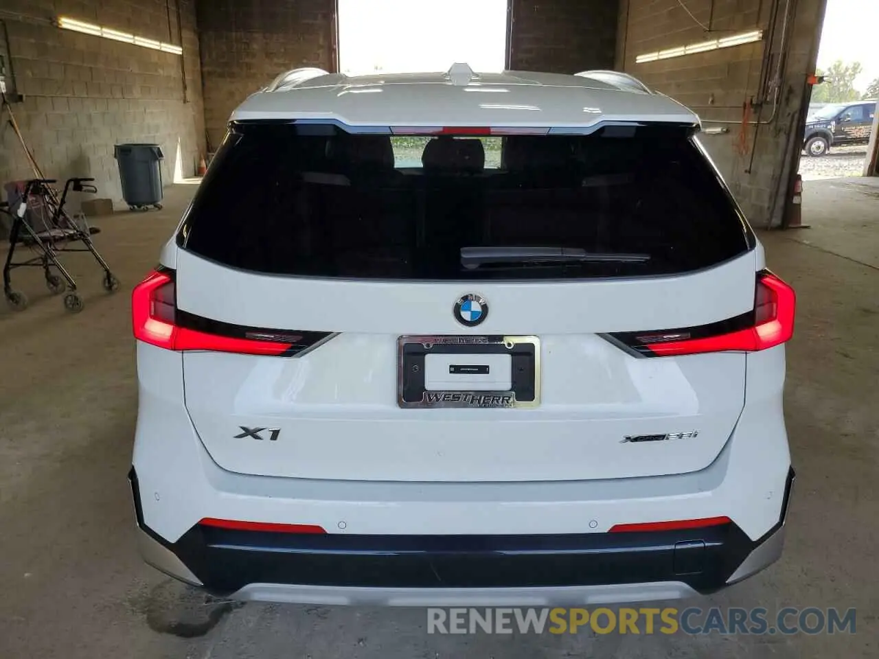 6 Photograph of a damaged car WBX73EF07R5Y48583 BMW X1 2024