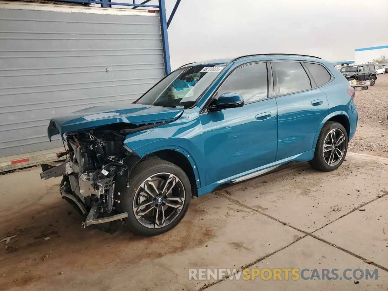 1 Photograph of a damaged car WBX73EF07R5Z47081 BMW X1 2024