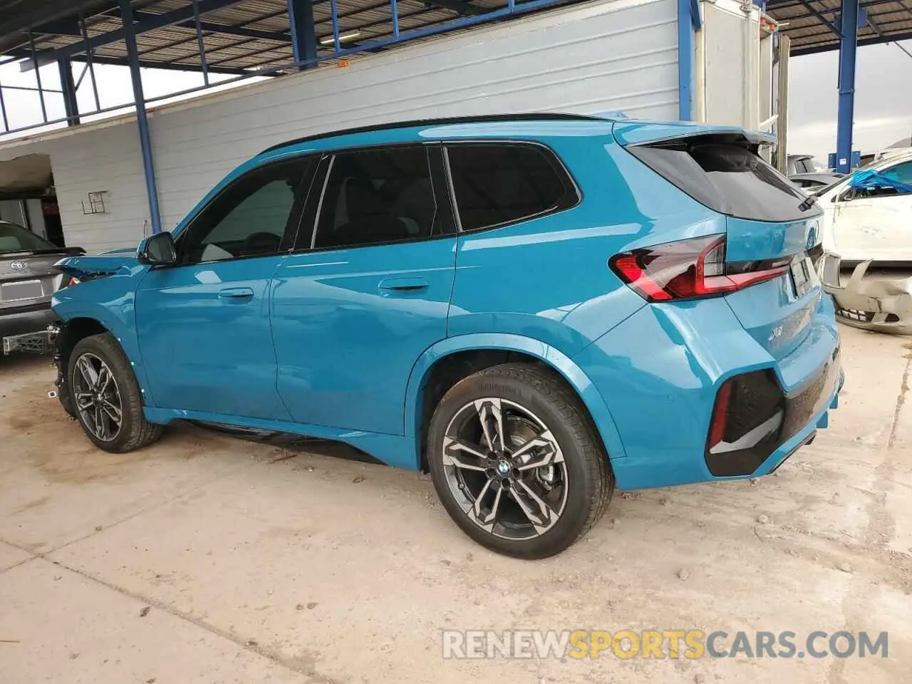 2 Photograph of a damaged car WBX73EF07R5Z47081 BMW X1 2024