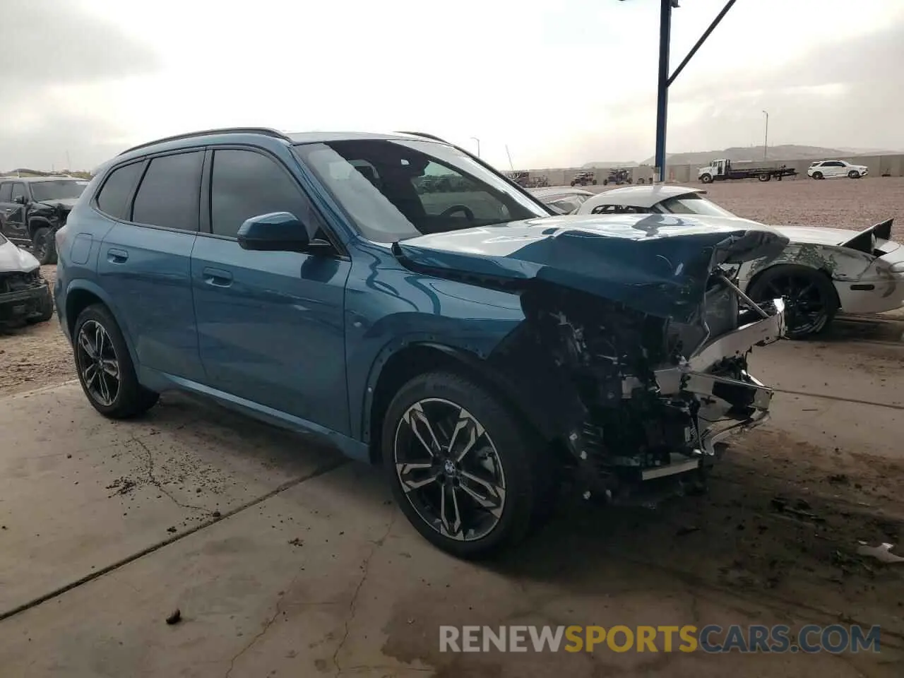4 Photograph of a damaged car WBX73EF07R5Z47081 BMW X1 2024
