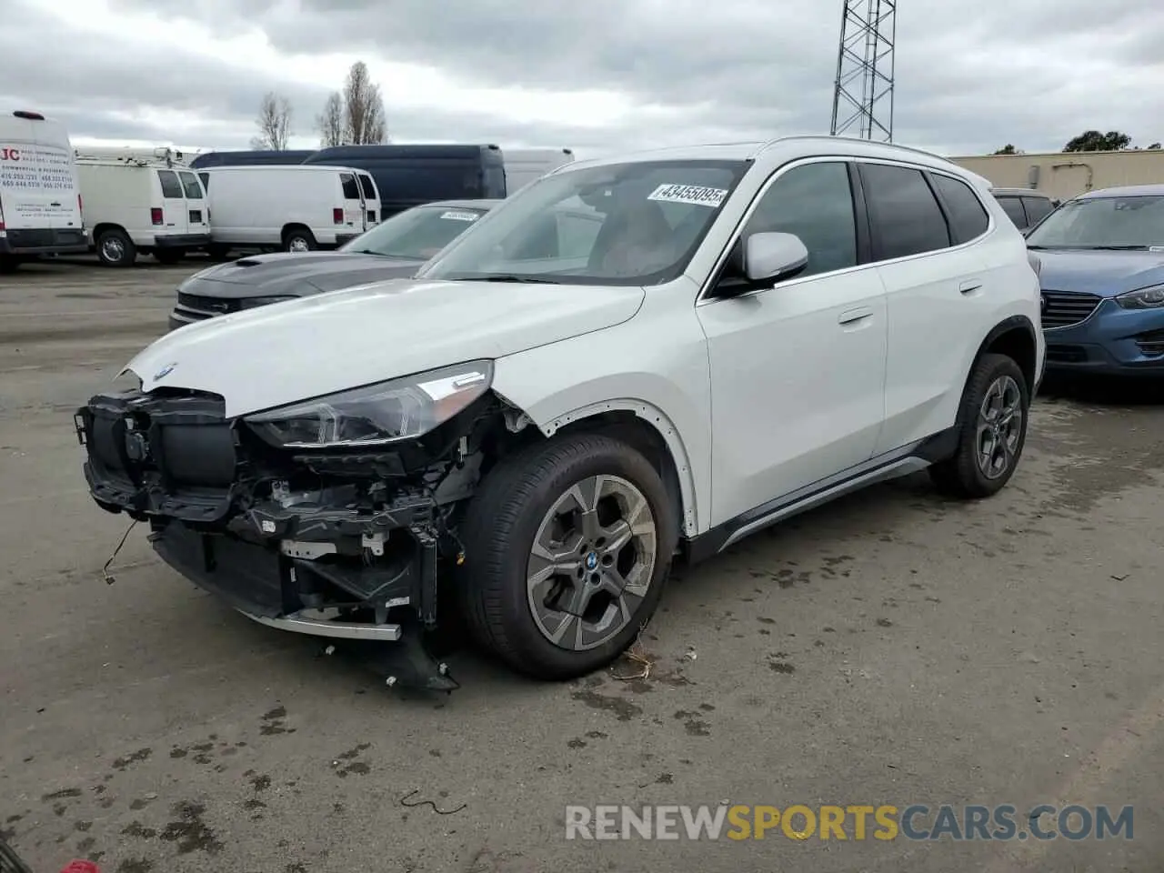 1 Photograph of a damaged car WBX73EF08R5Z13716 BMW X1 2024
