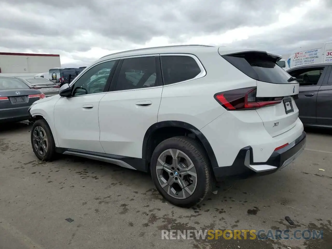 2 Photograph of a damaged car WBX73EF08R5Z13716 BMW X1 2024