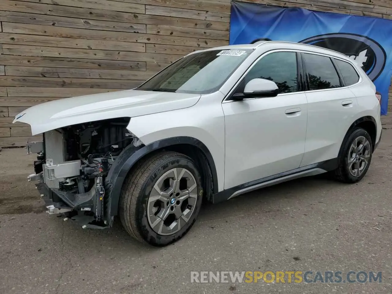 1 Photograph of a damaged car WBX73EF0XR5Z44417 BMW X1 2024