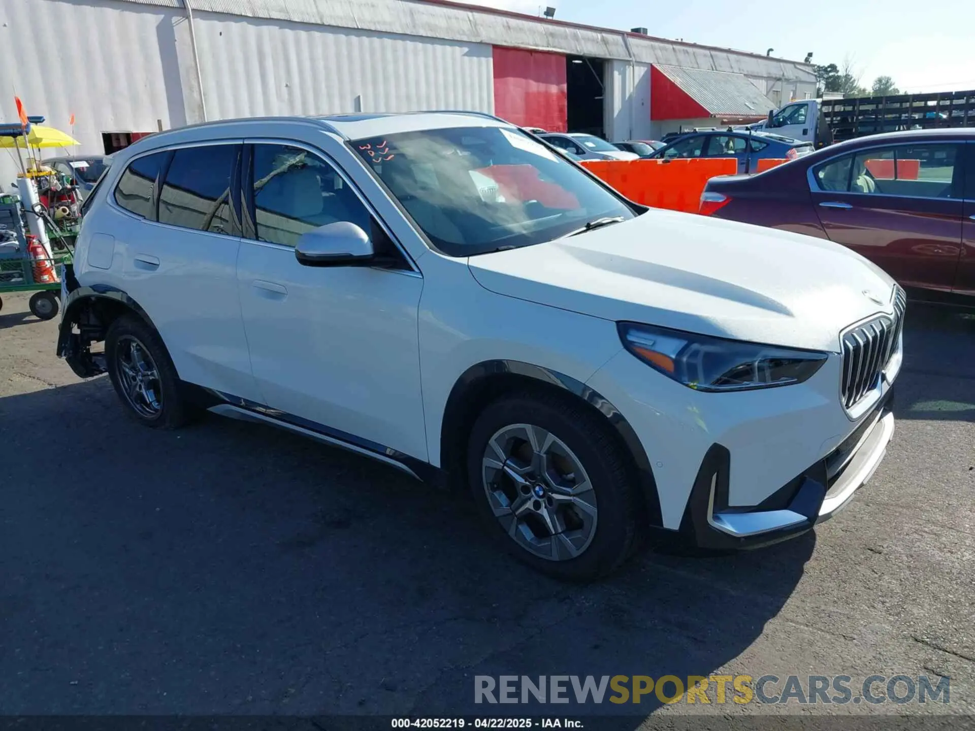 1 Photograph of a damaged car WBX73EF0XR5Z50590 BMW X1 2024