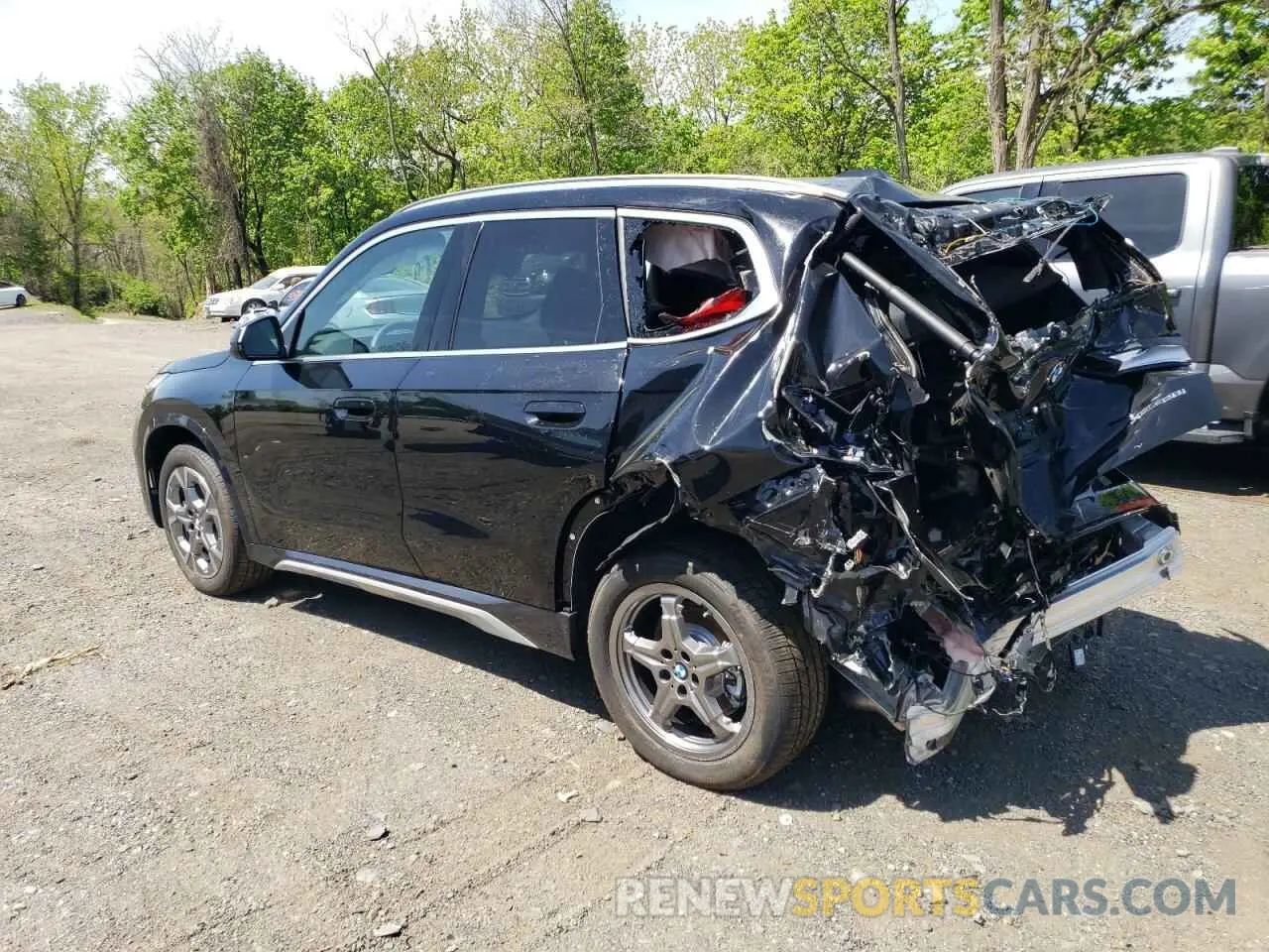 2 Photograph of a damaged car WBX73EF00S5040226 BMW X1 2025