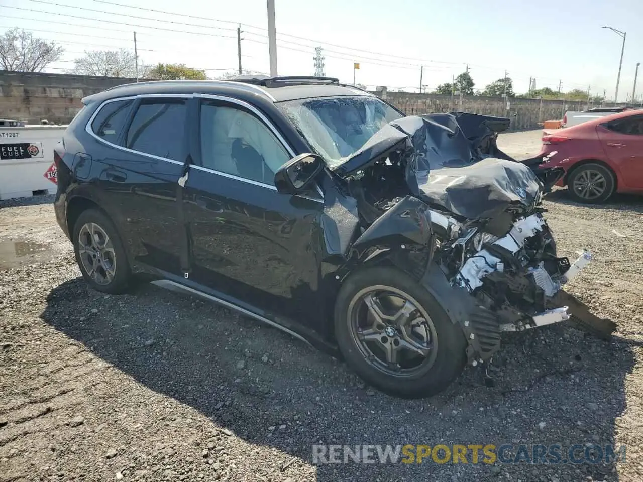 4 Photograph of a damaged car WBX73EF01S5221528 BMW X1 2025