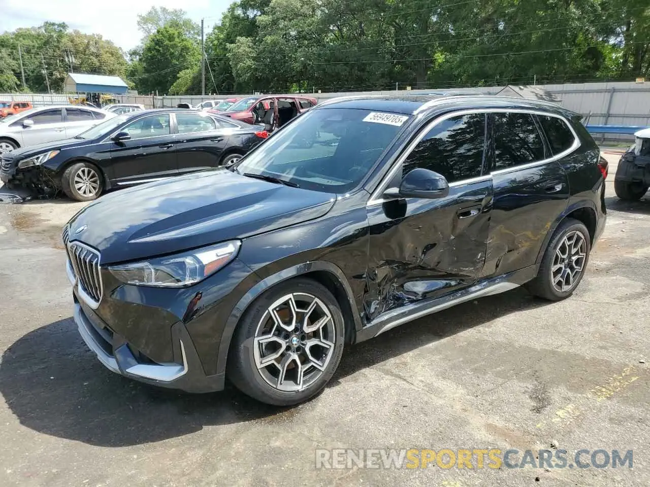 1 Photograph of a damaged car WBX73EF02S5044732 BMW X1 2025