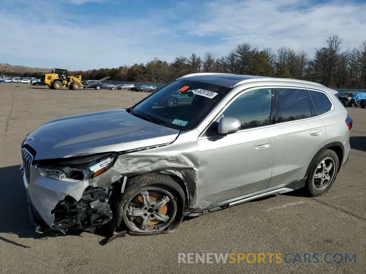 1 Photograph of a damaged car WBX73EF02S5127982 BMW X1 2025