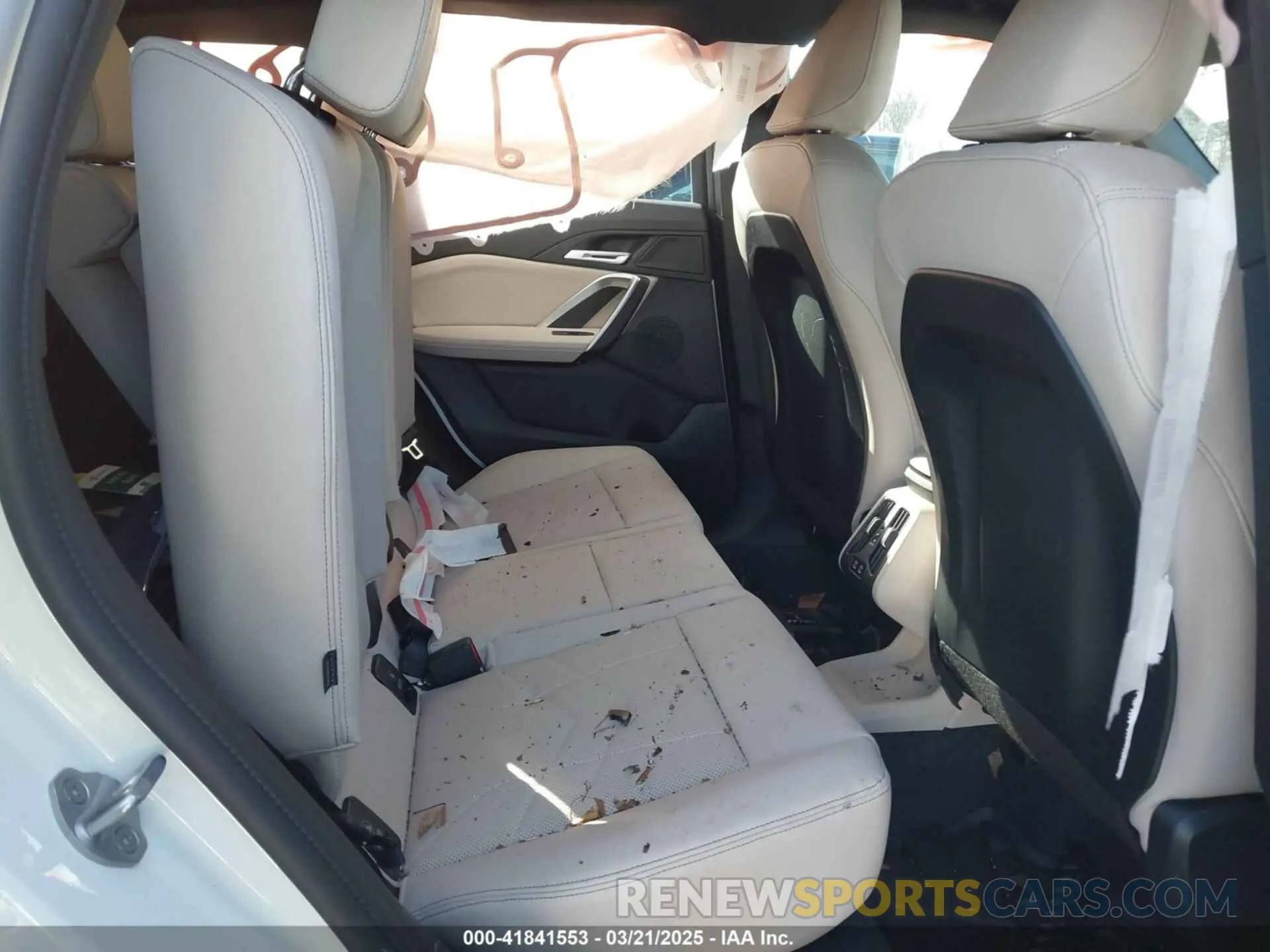 8 Photograph of a damaged car WBX73EF02S5186420 BMW X1 2025
