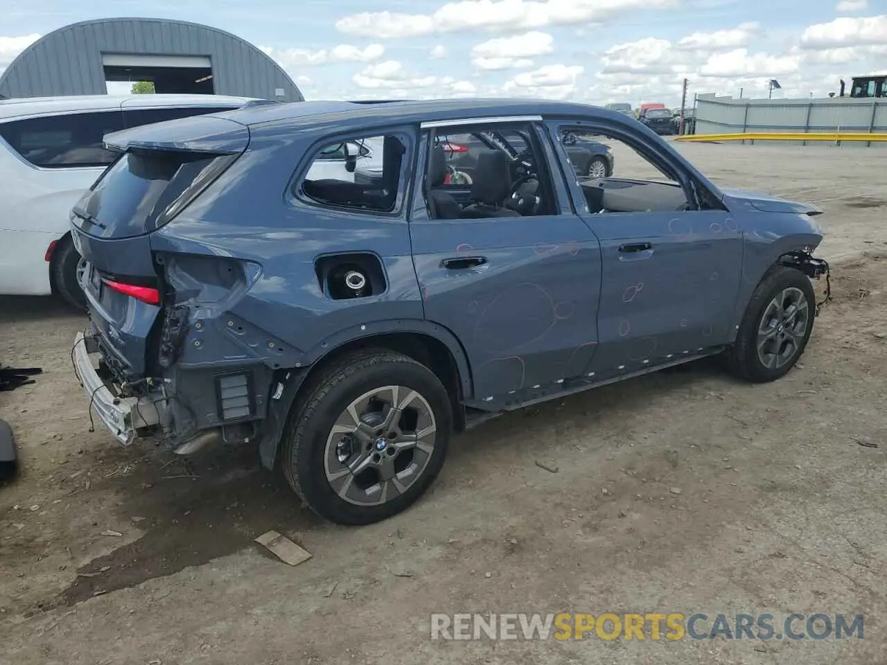 3 Photograph of a damaged car WBX73EF03S5165138 BMW X1 2025