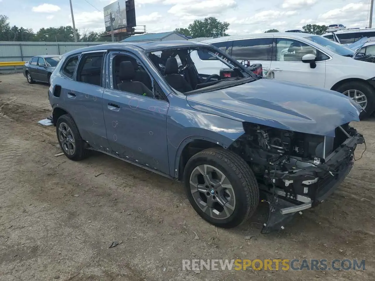 4 Photograph of a damaged car WBX73EF03S5165138 BMW X1 2025