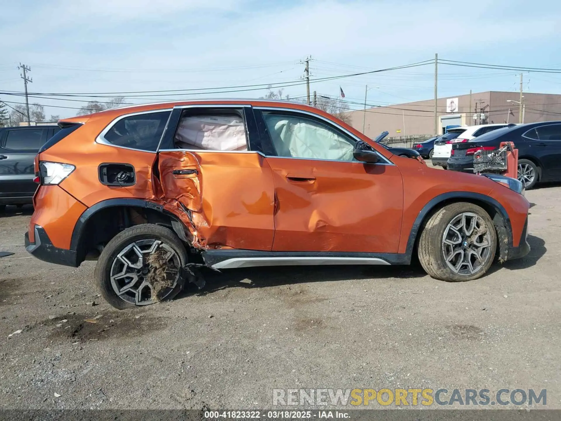 12 Photograph of a damaged car WBX73EF04S5195958 BMW X1 2025