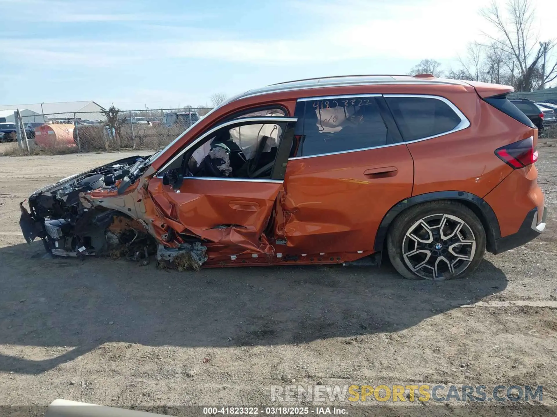 13 Photograph of a damaged car WBX73EF04S5195958 BMW X1 2025