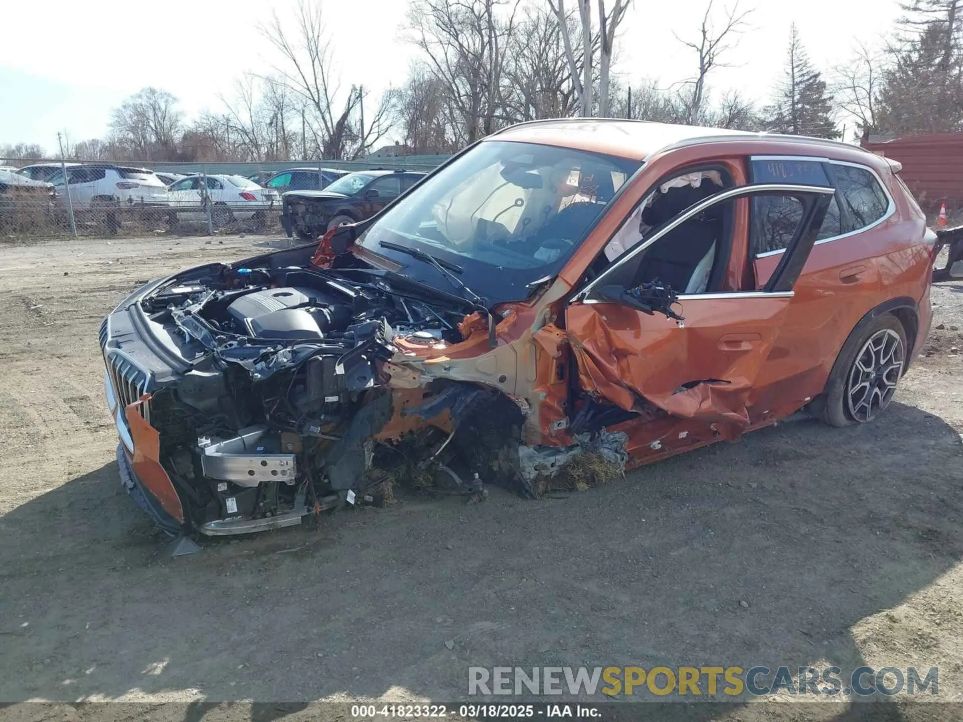 2 Photograph of a damaged car WBX73EF04S5195958 BMW X1 2025