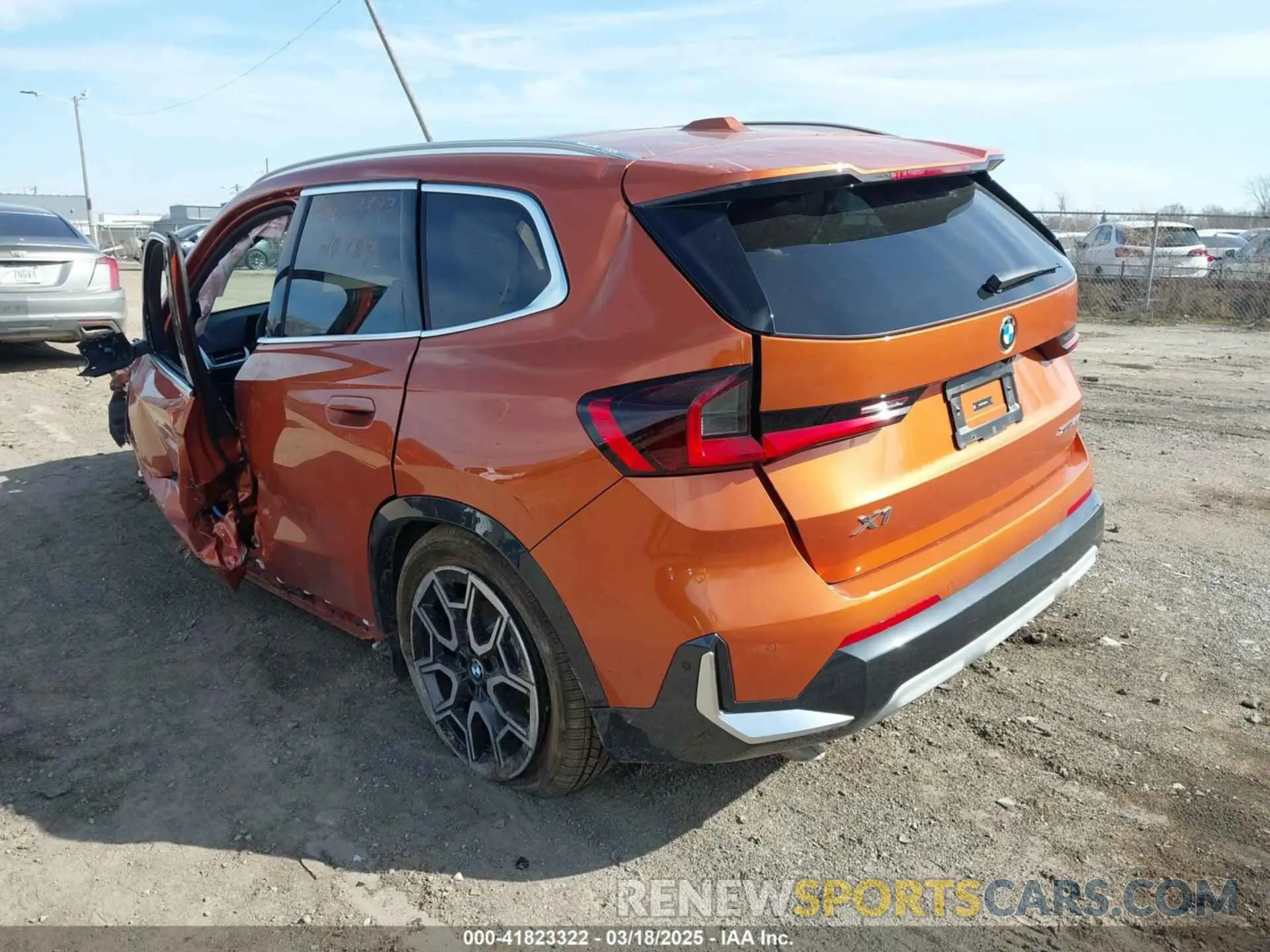 3 Photograph of a damaged car WBX73EF04S5195958 BMW X1 2025