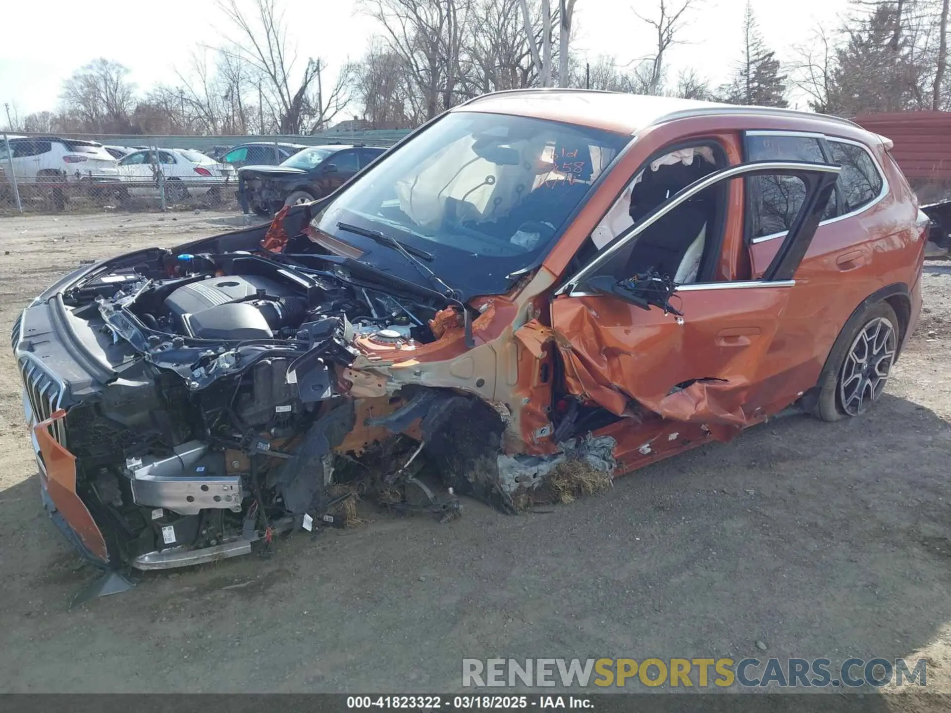 6 Photograph of a damaged car WBX73EF04S5195958 BMW X1 2025