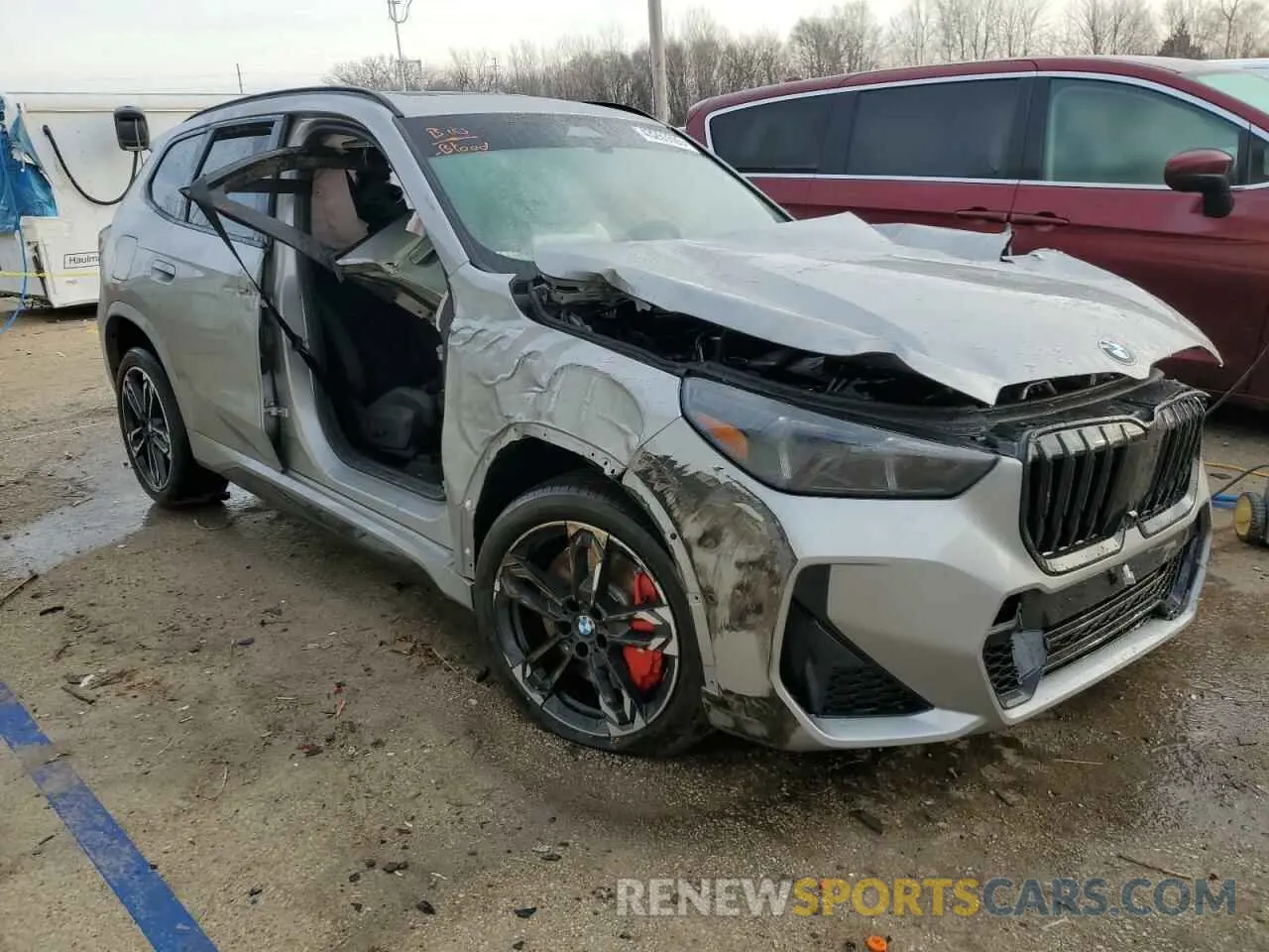 4 Photograph of a damaged car WBX73EF06S5164825 BMW X1 2025
