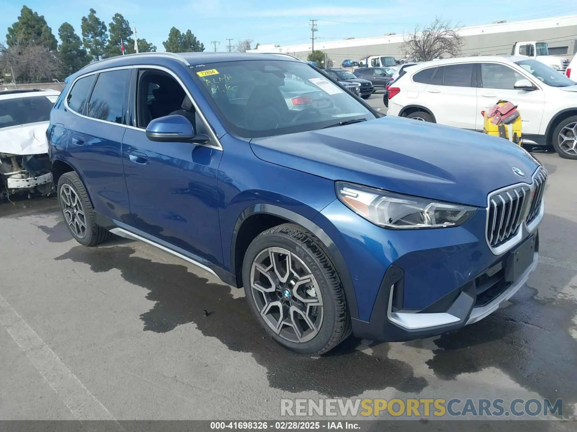1 Photograph of a damaged car WBX73EF07S5132594 BMW X1 2025
