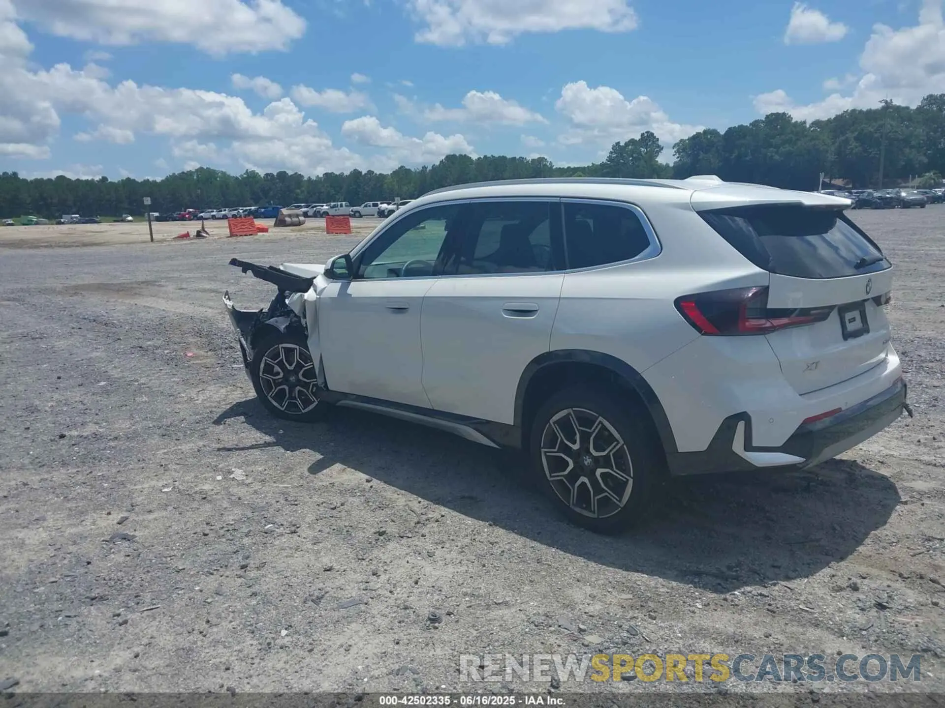 3 Photograph of a damaged car WBX73EF08S5141448 BMW X1 2025