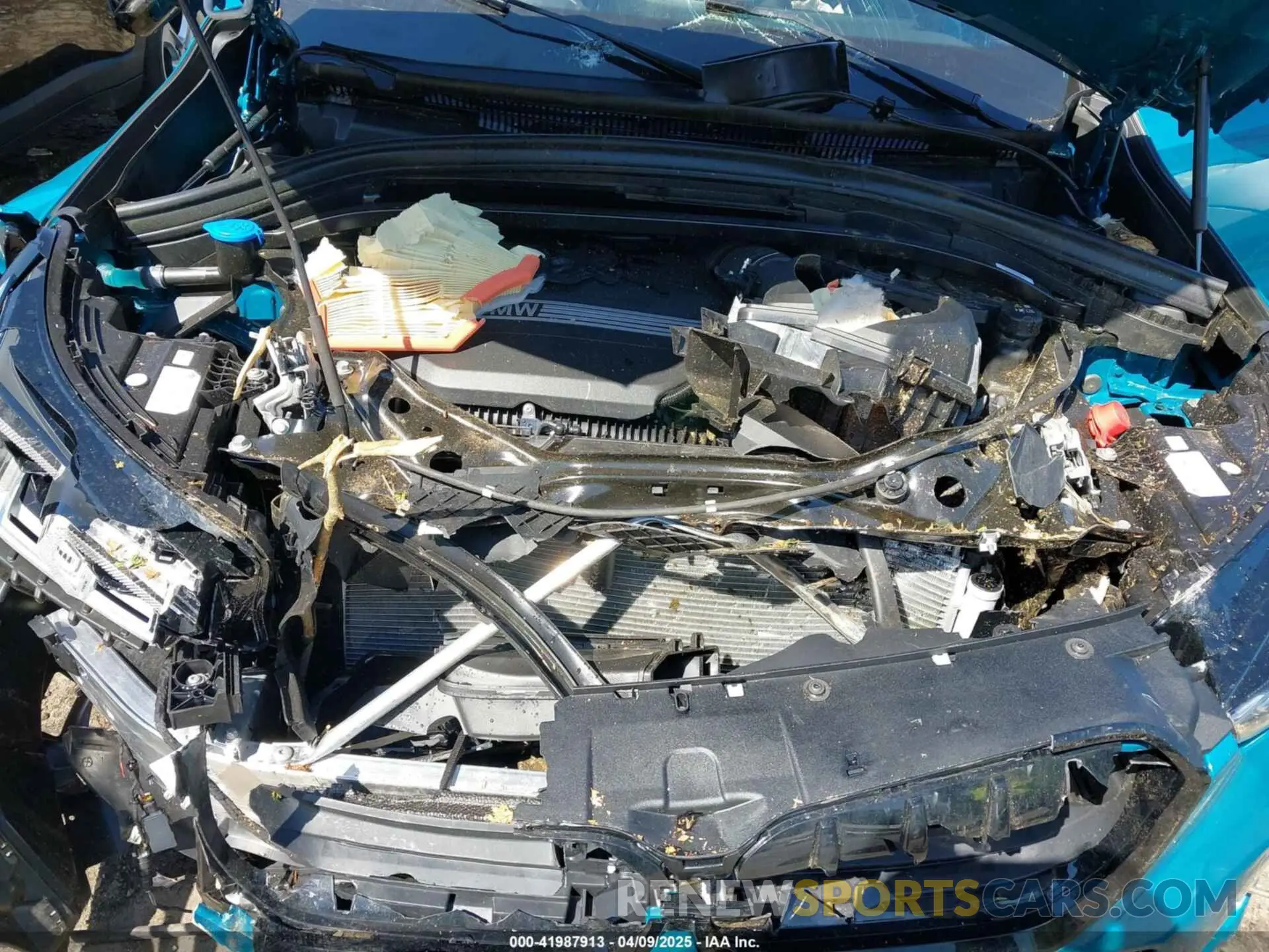 10 Photograph of a damaged car WBX73EF08S5177124 BMW X1 2025