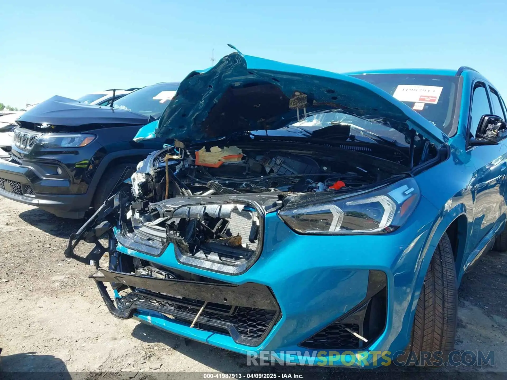6 Photograph of a damaged car WBX73EF08S5177124 BMW X1 2025