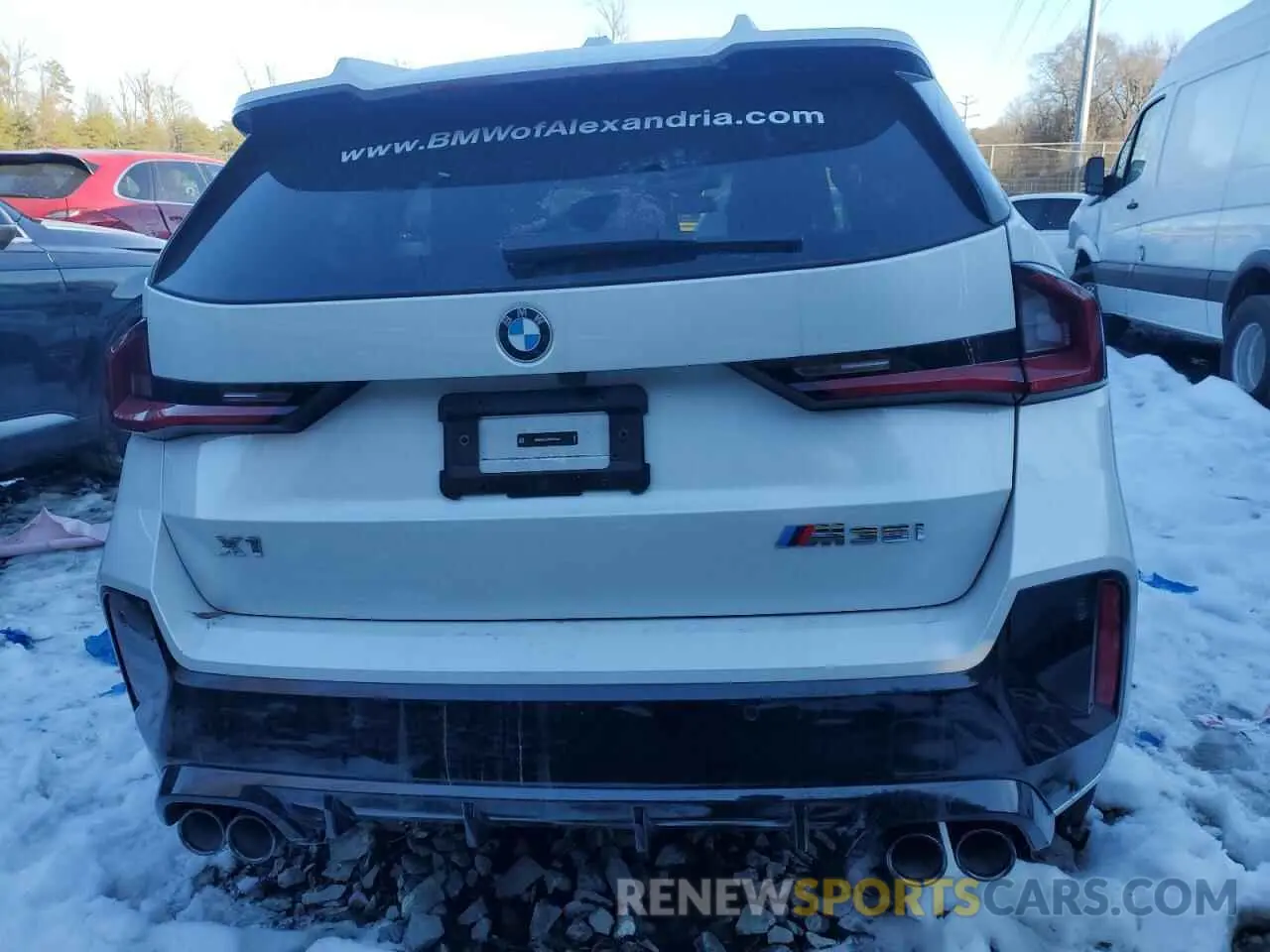 6 Photograph of a damaged car WBX13EF0XR5Y44467 BMW X1 M35I 2024
