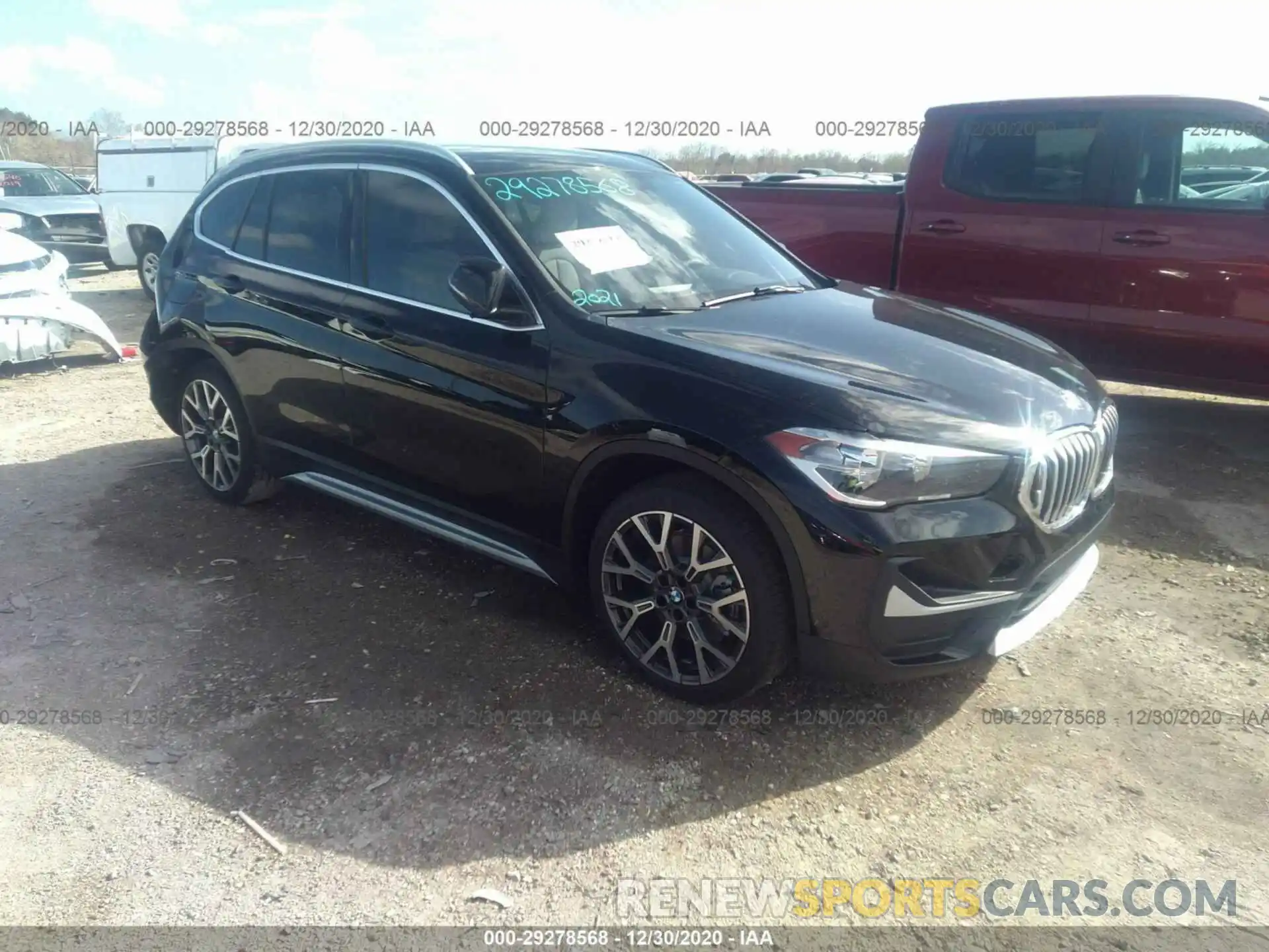 1 Photograph of a damaged car WBXJG7C0XM5S23579 BMW X1 XDRIVE 28I TURBO 2021