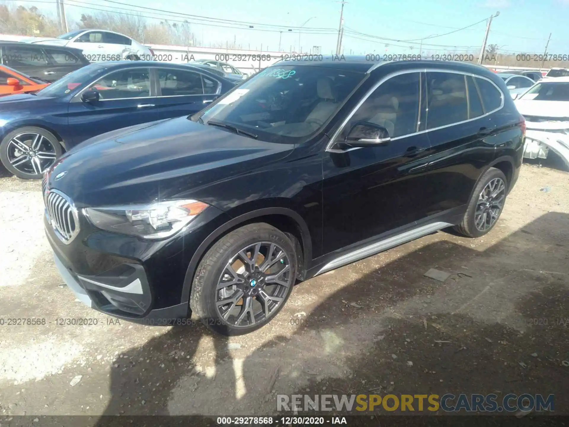 2 Photograph of a damaged car WBXJG7C0XM5S23579 BMW X1 XDRIVE 28I TURBO 2021