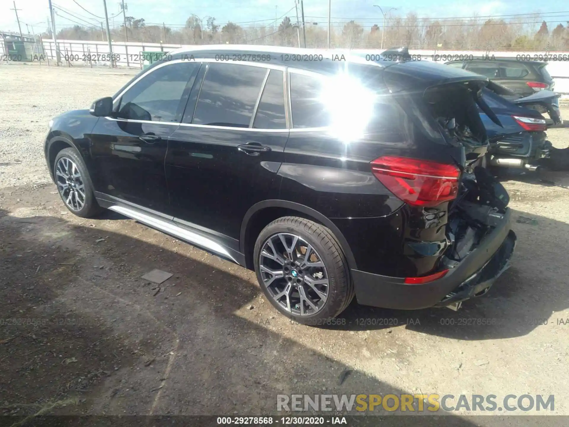 3 Photograph of a damaged car WBXJG7C0XM5S23579 BMW X1 XDRIVE 28I TURBO 2021